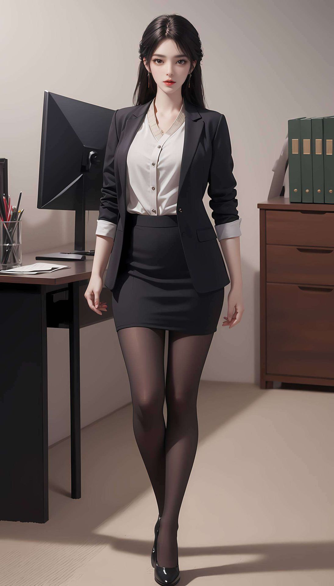 跃然屏上化作这款护眼壁纸的点阵之美