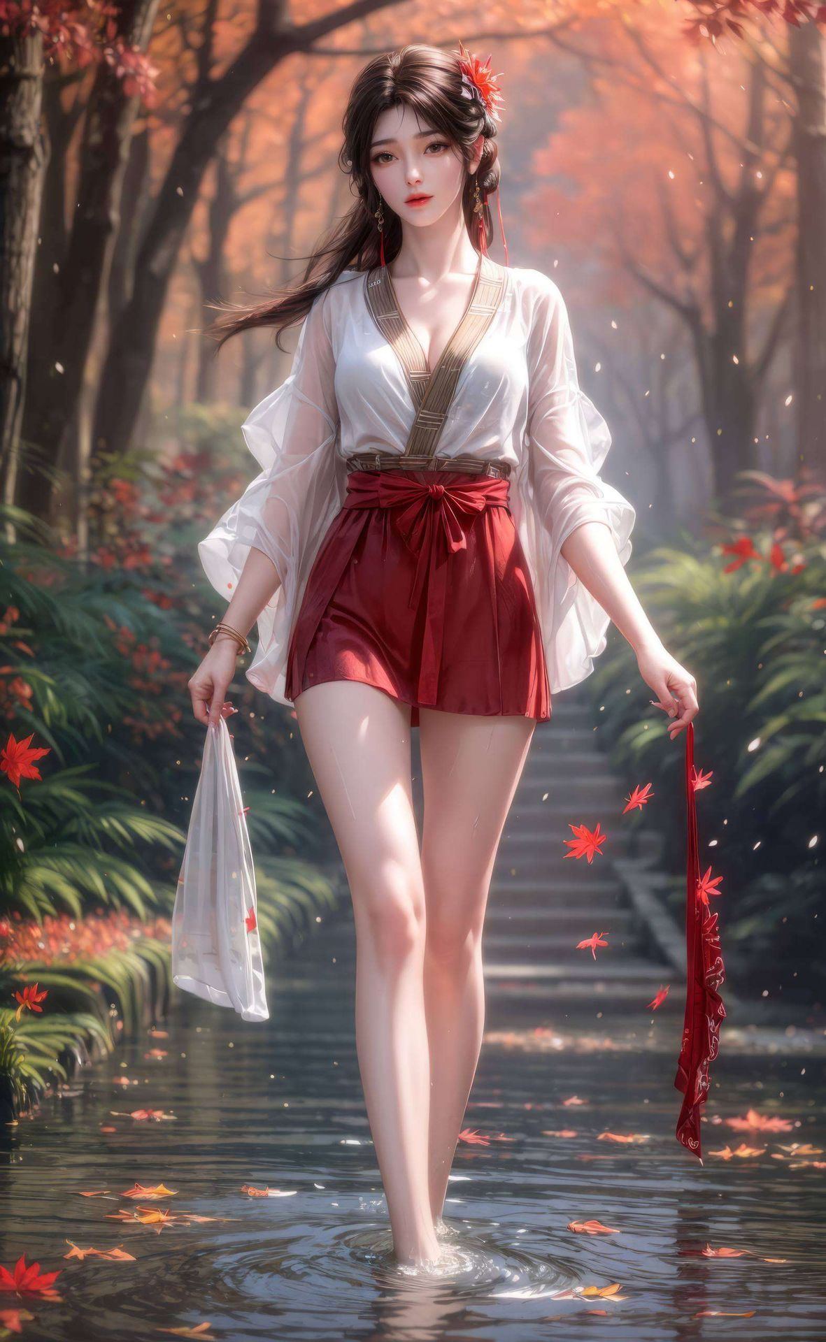 以她独特的AI纹理4K高清形象成为了无数粉丝心中的AI女神