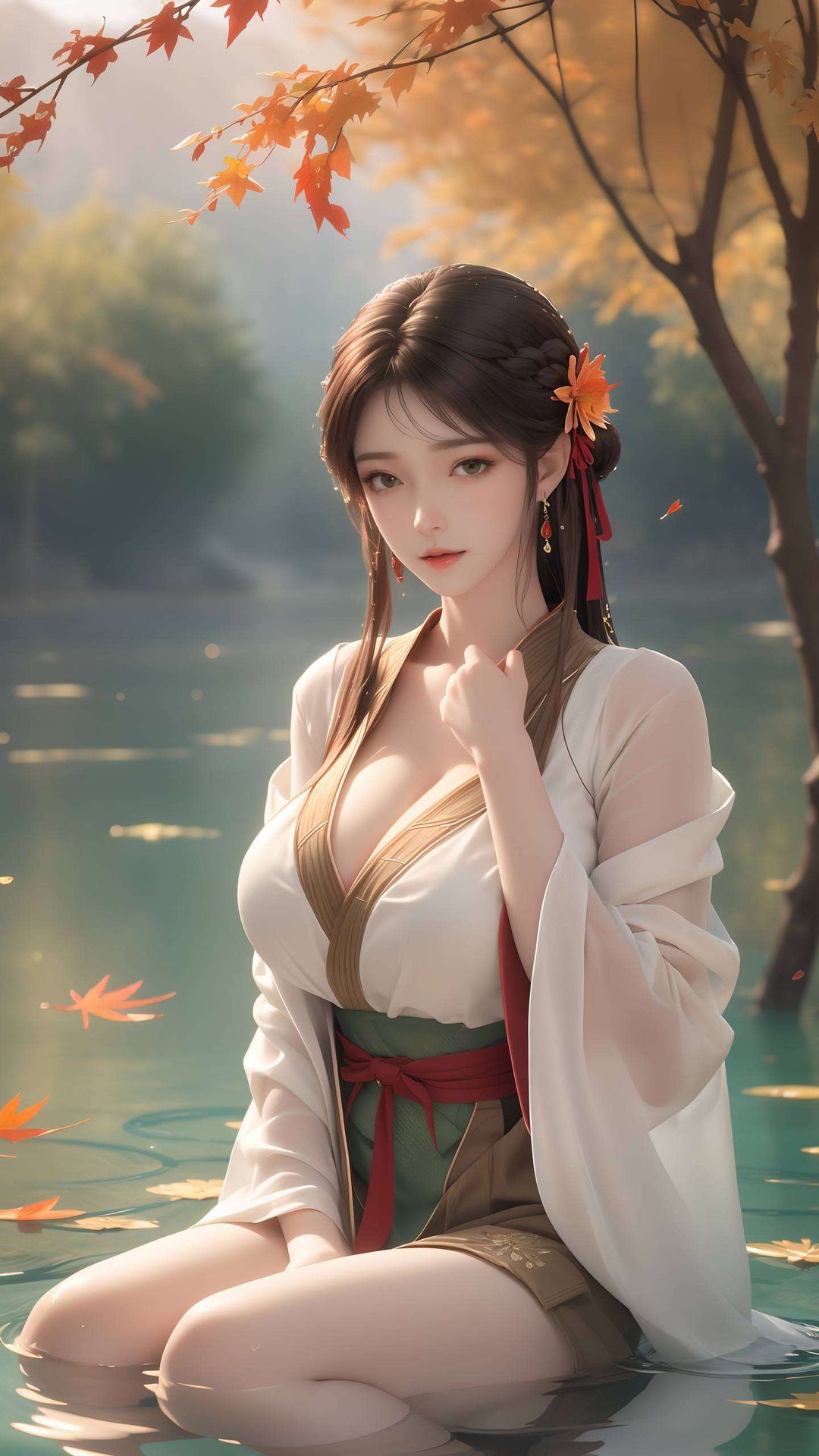 完美捕捉火灵儿的每一次微笑与眼神1080p高清壁纸带你领略火灵儿的多面魅力