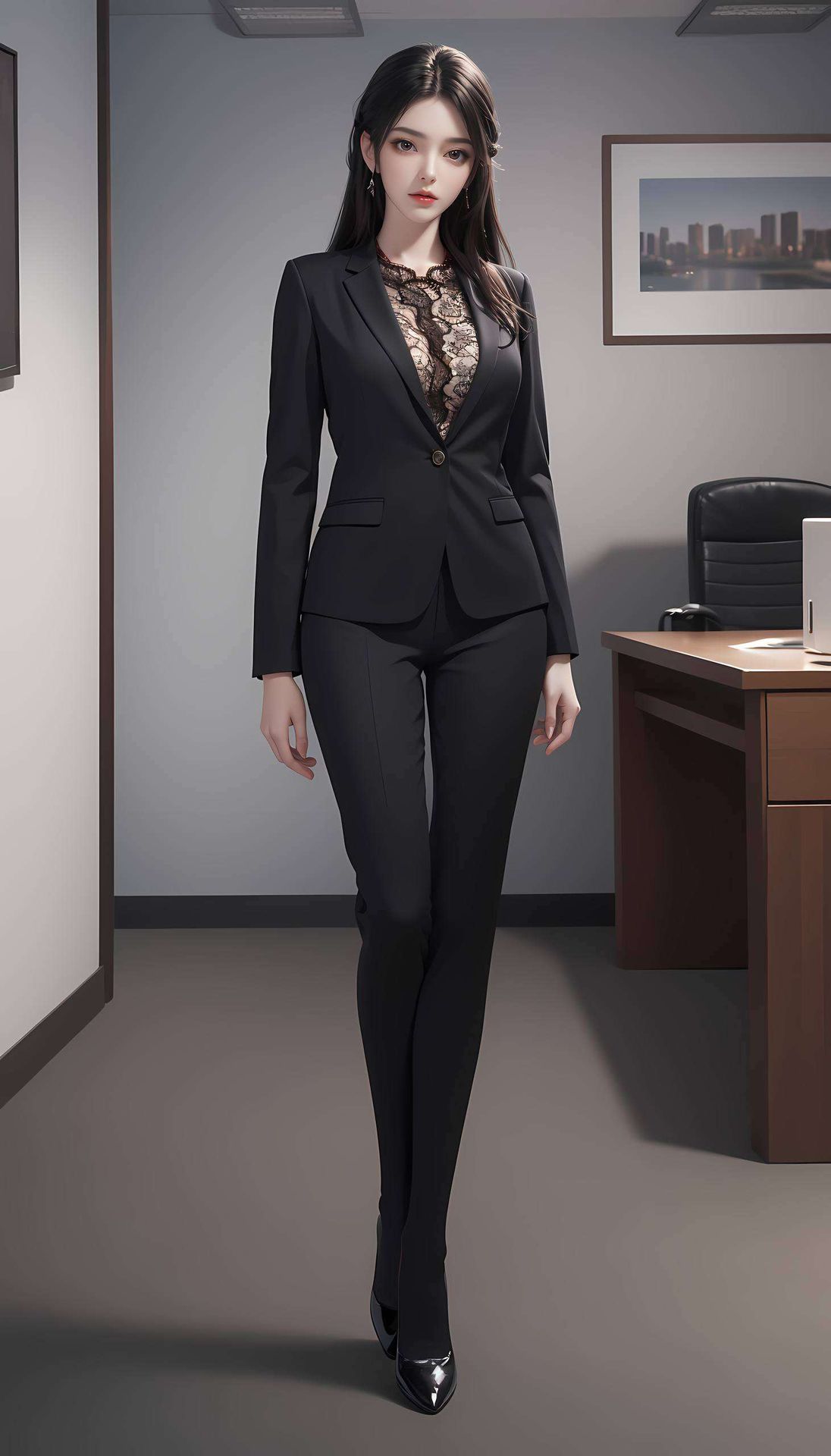 为你的手机增添一抹艺术气息打造独特视觉盛宴！这款采桑女火灵儿高清壁纸