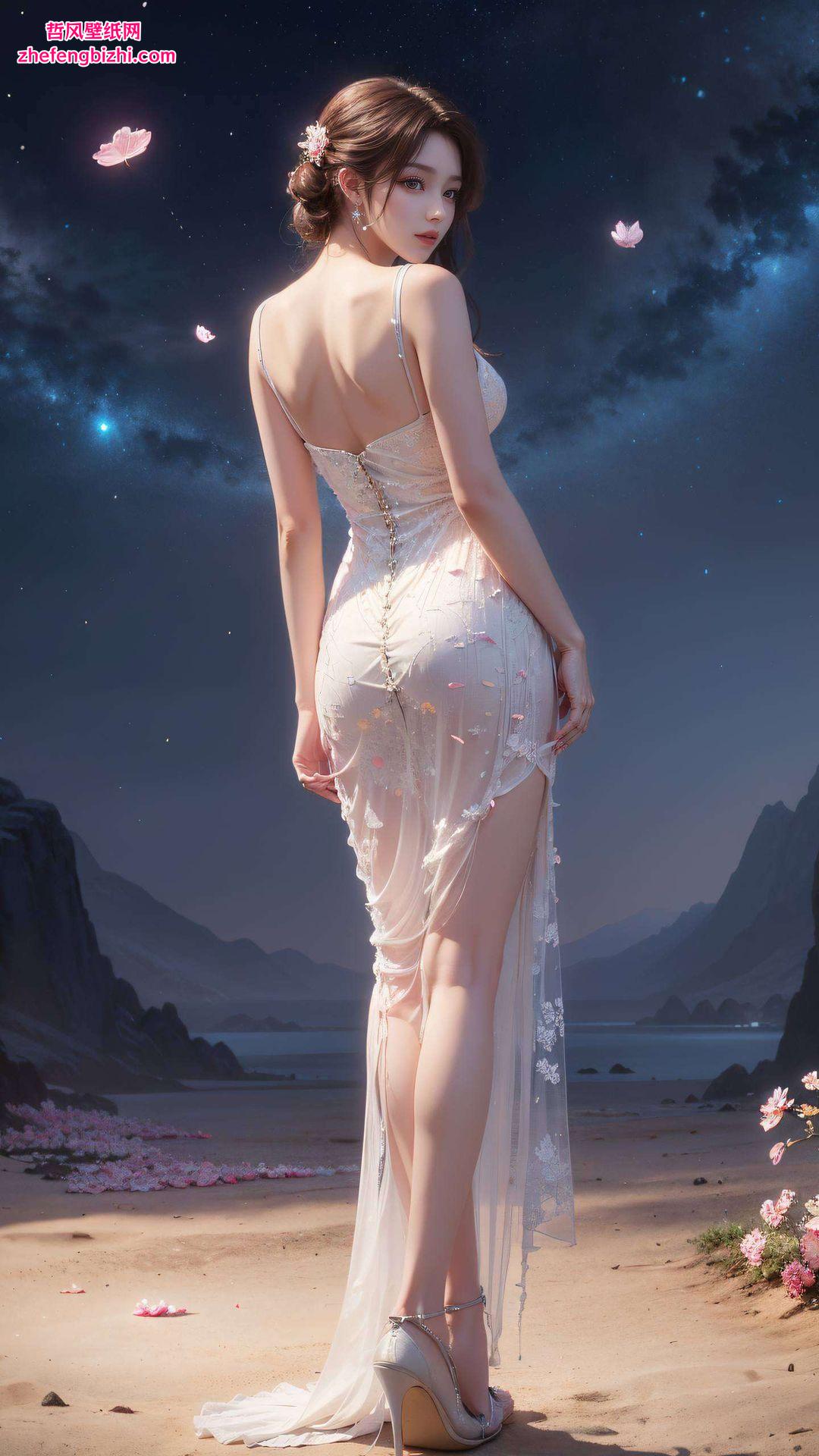 火灵儿轻倚在床上让这份国漫美女的韵味更加深邃