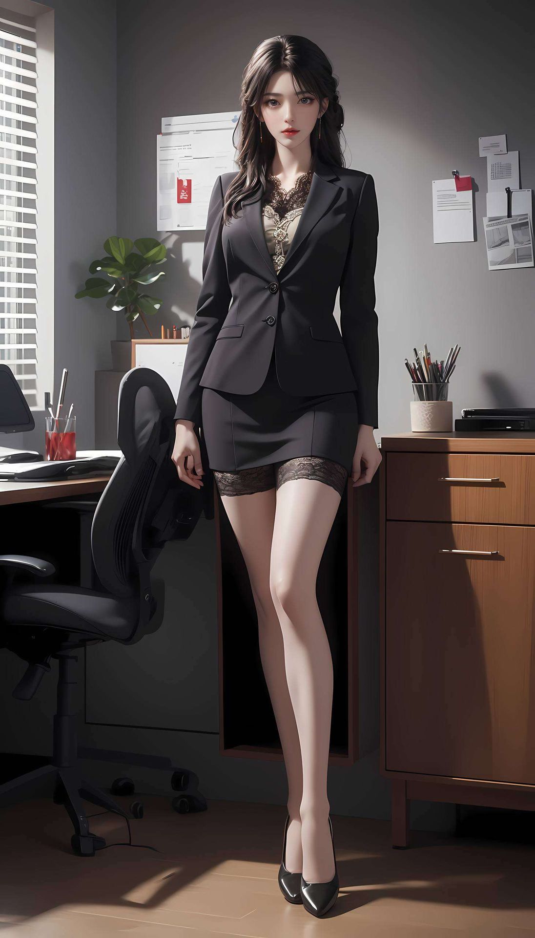 细腻的笔触描绘出她采桑的倩影融入了火灵儿高清壁纸中