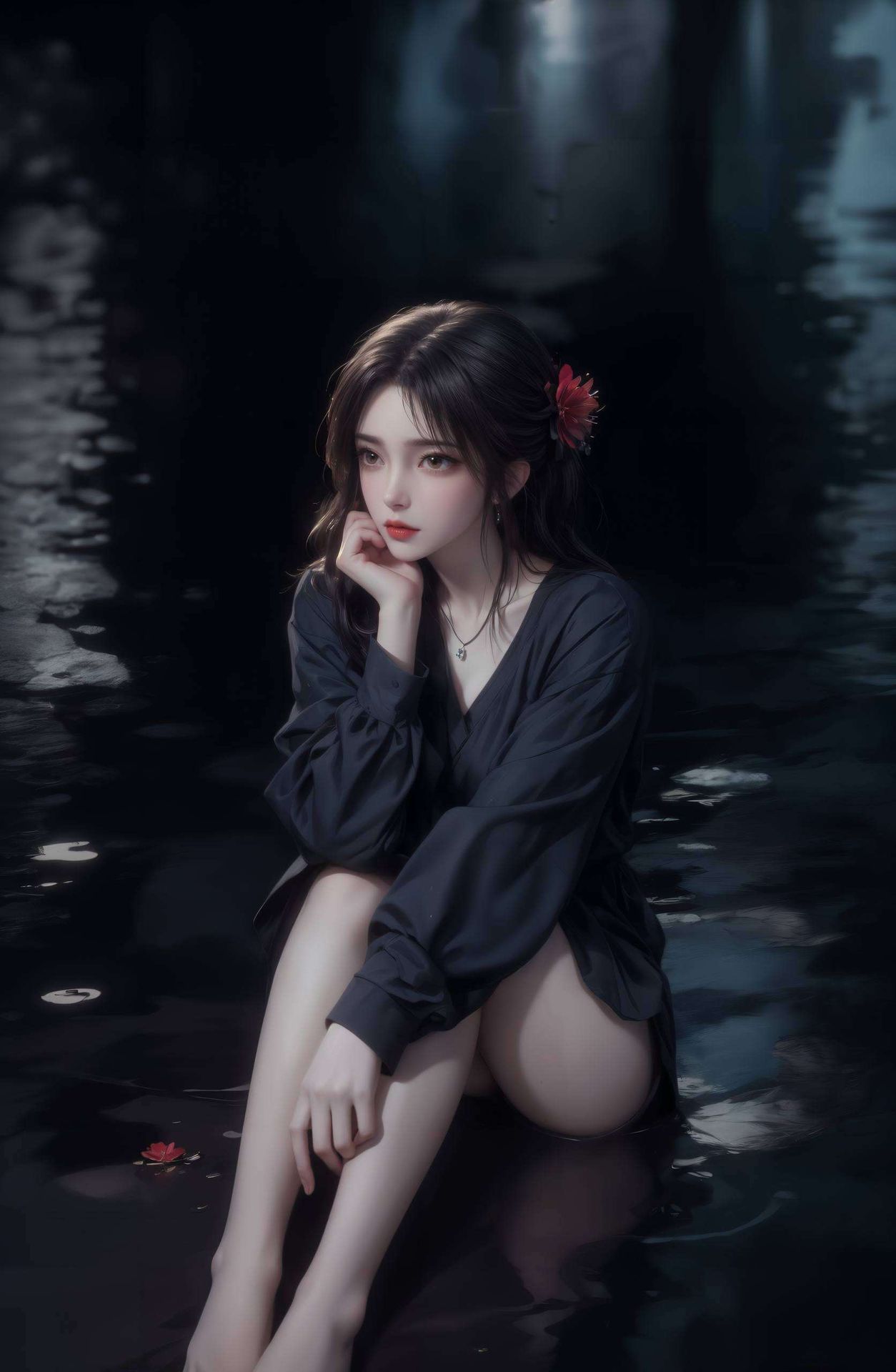 石昊红衣与火灵儿为你的电脑桌面增添一抹艺术气息