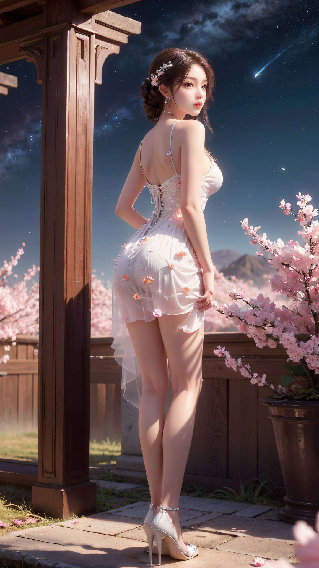 这位国漫女神映衬着国漫之美