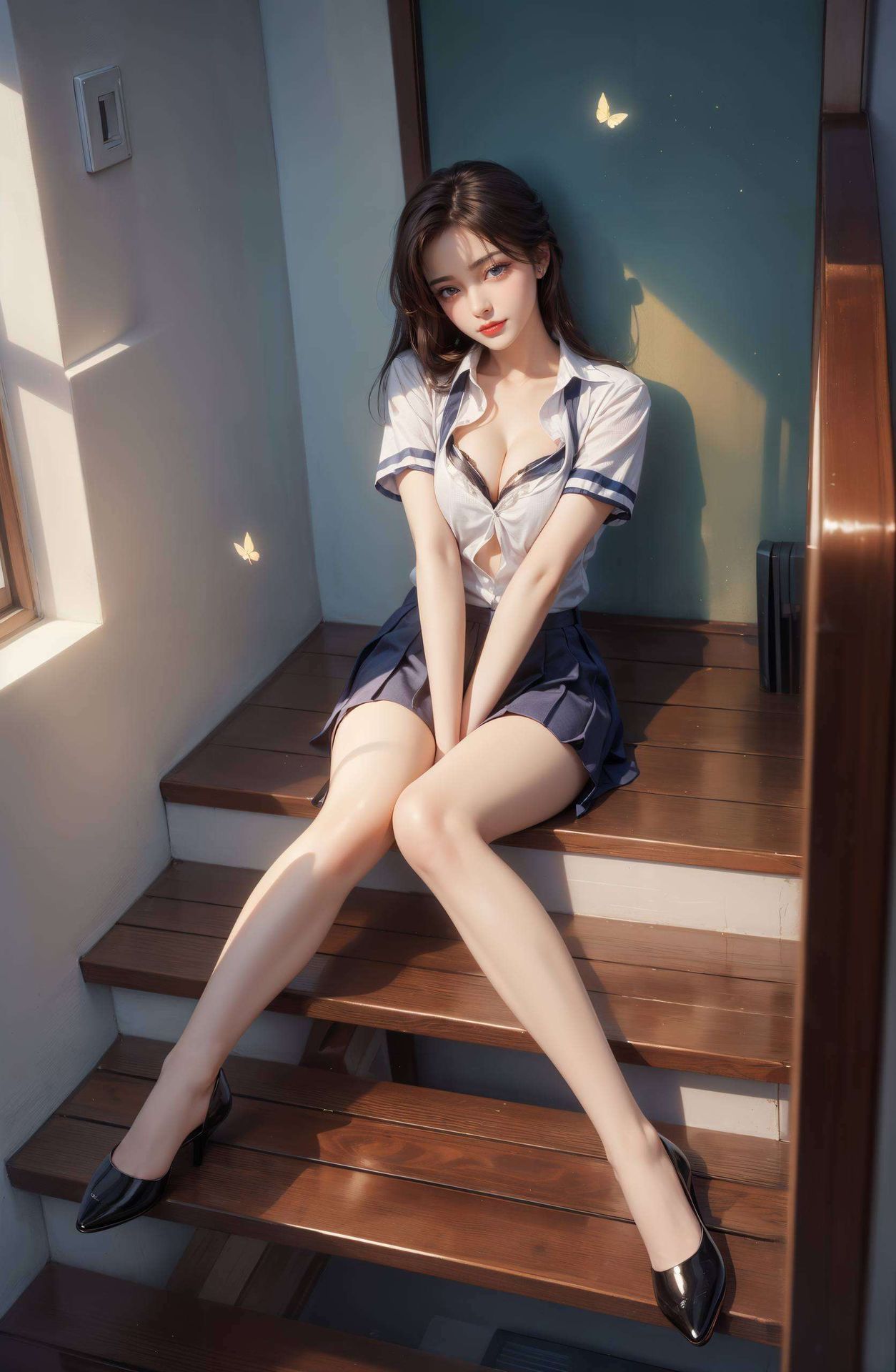 她的每一次眨眼都让人心动不已每一次解锁都是一次视觉盛宴