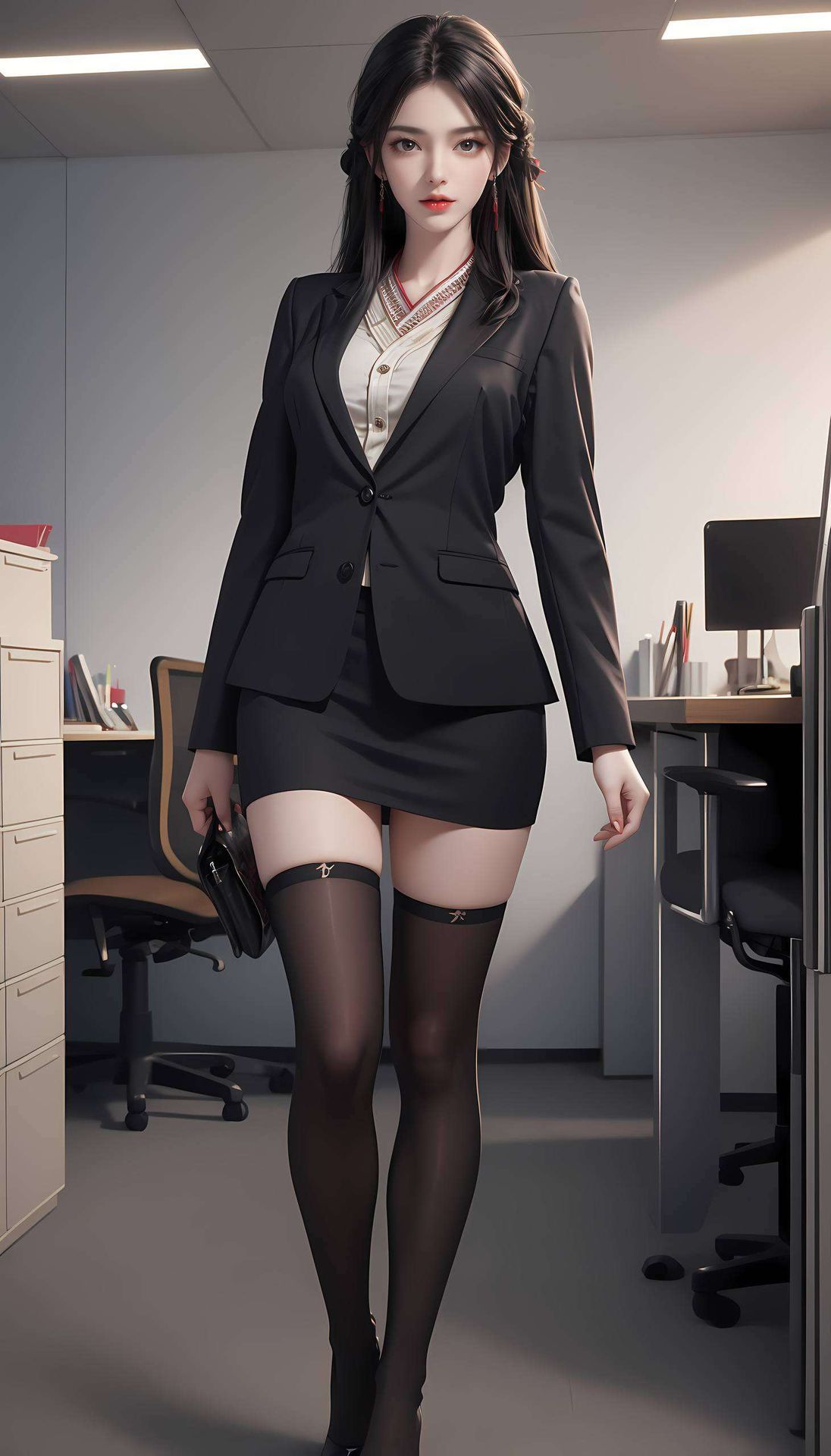 在这片抽象的超高清4K壁纸中而小狼神则英姿飒爽