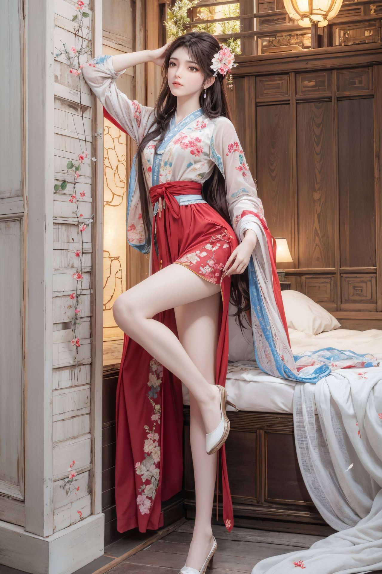 都让桌面瞬间焕发光彩高清图片捕捉了她每一个动人的瞬间