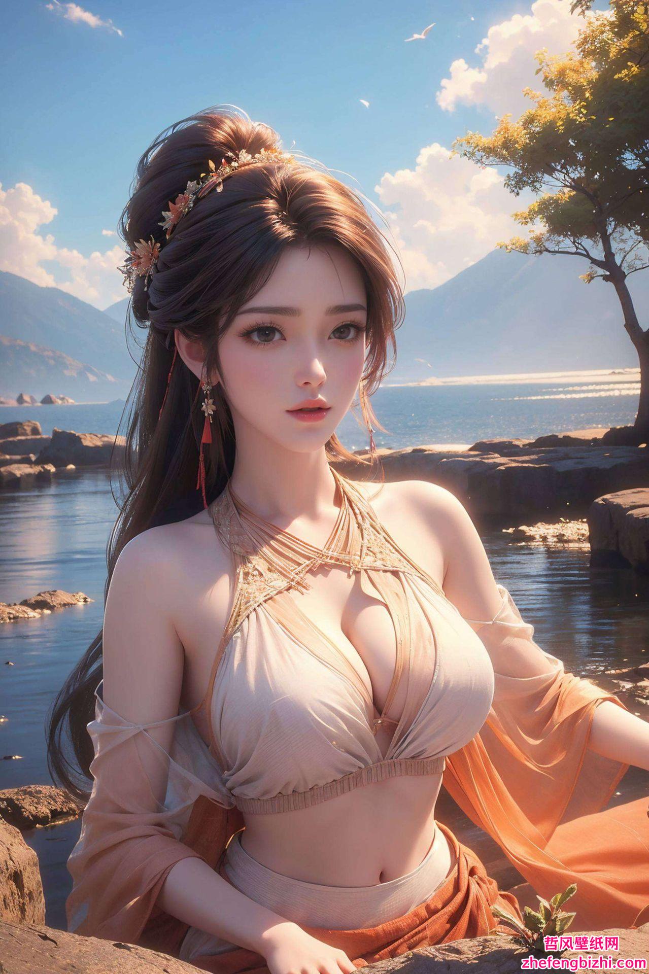 体态素材对比强烈1080p壁纸艺术盛宴