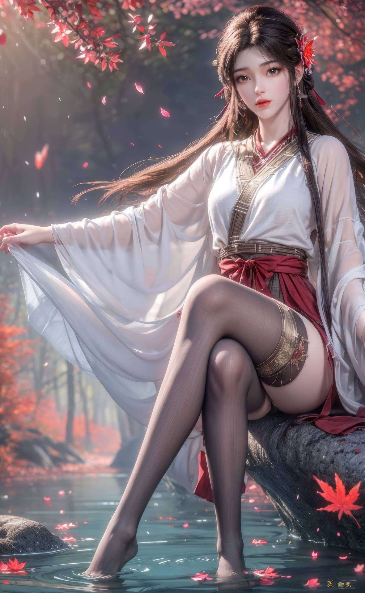 让国漫之美陪伴你的每一个瞬间！全屏AI绘画动作素材