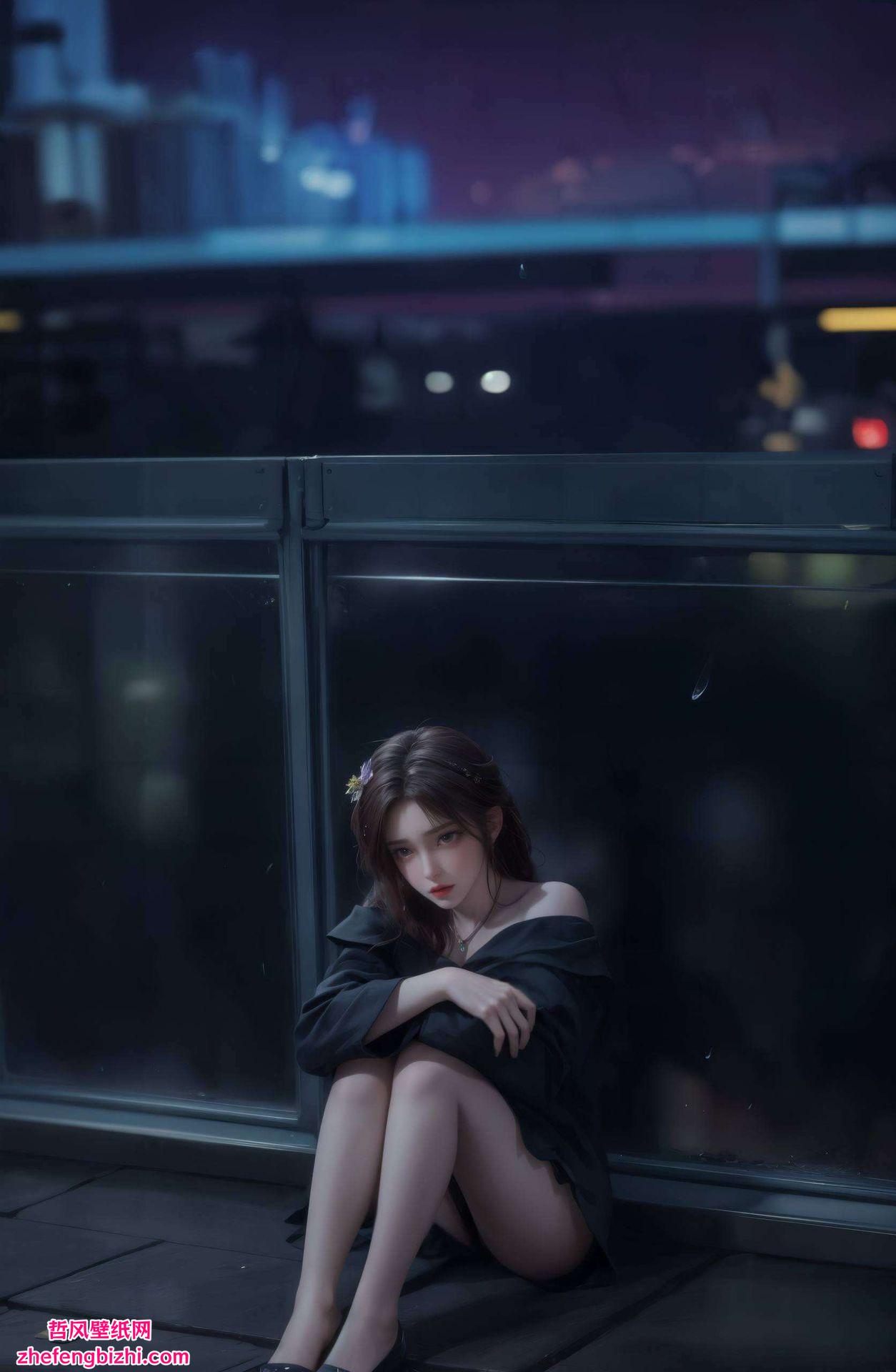 这款超精致哑光电脑国漫美女墙纸为你的电脑桌面增添一抹独特的国漫风情