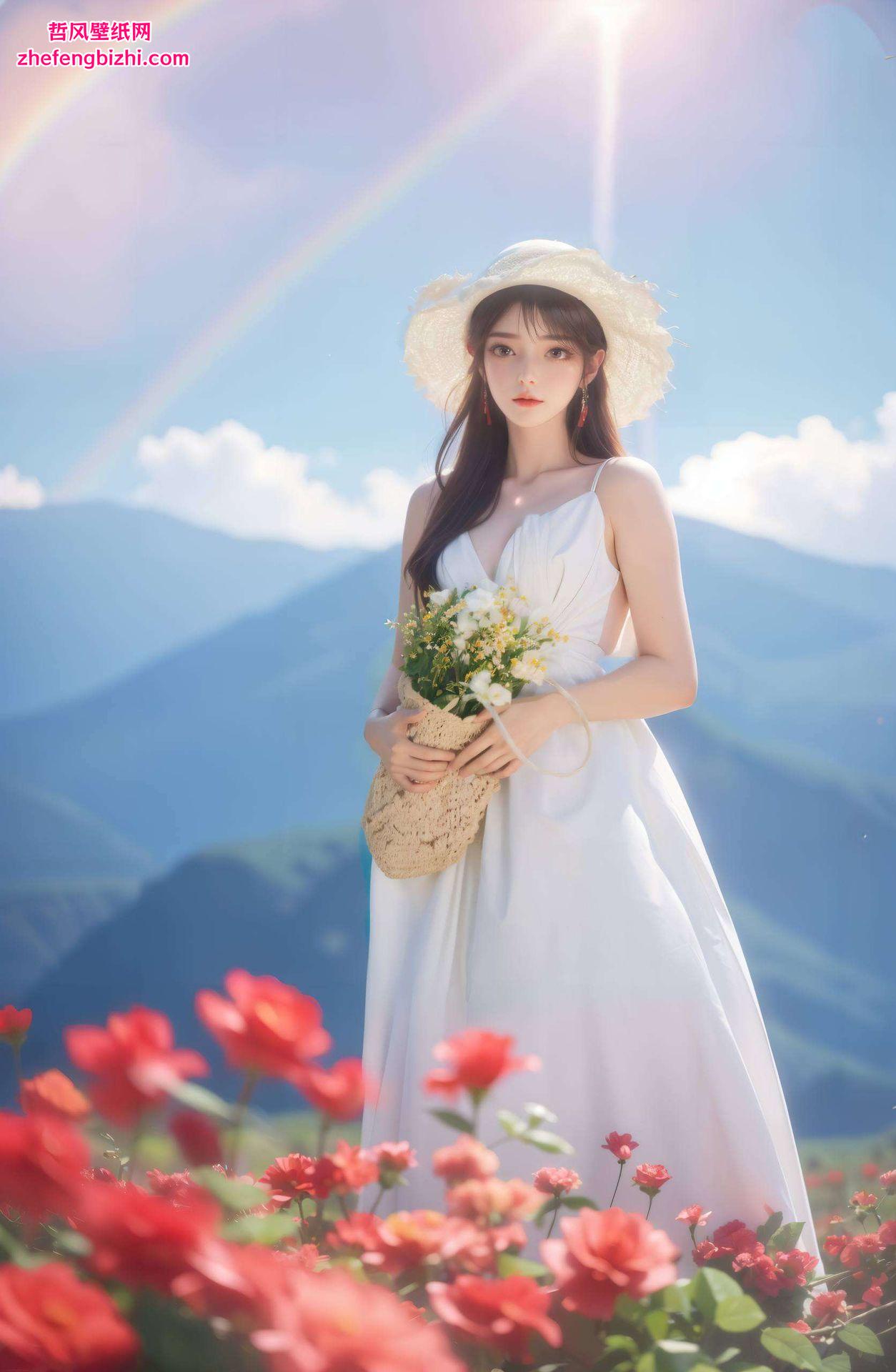 这款AI二次元壁纸火灵儿