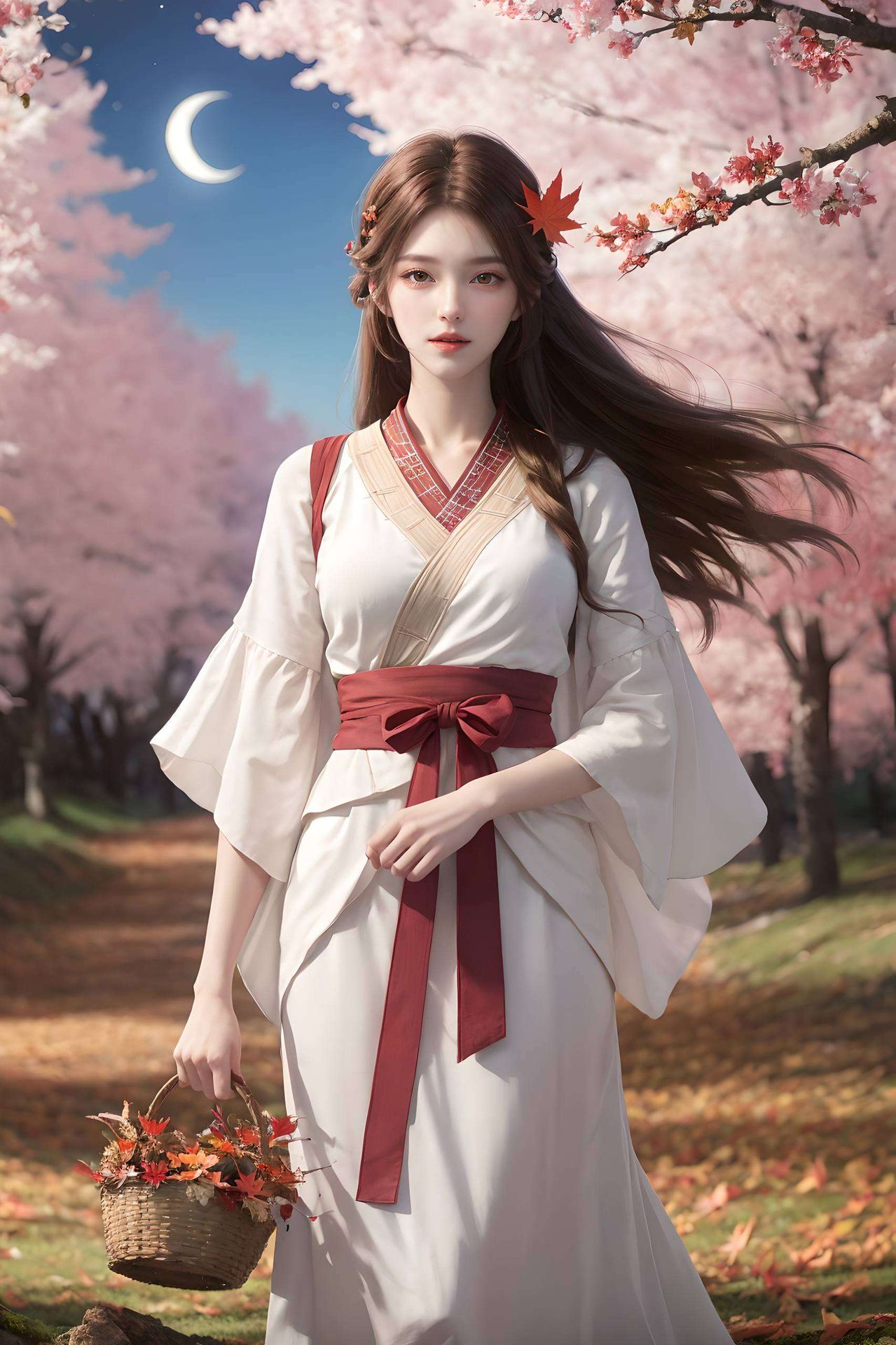每一步舞动都是壁纸上的灵动笔触国漫女神的魅力尽显