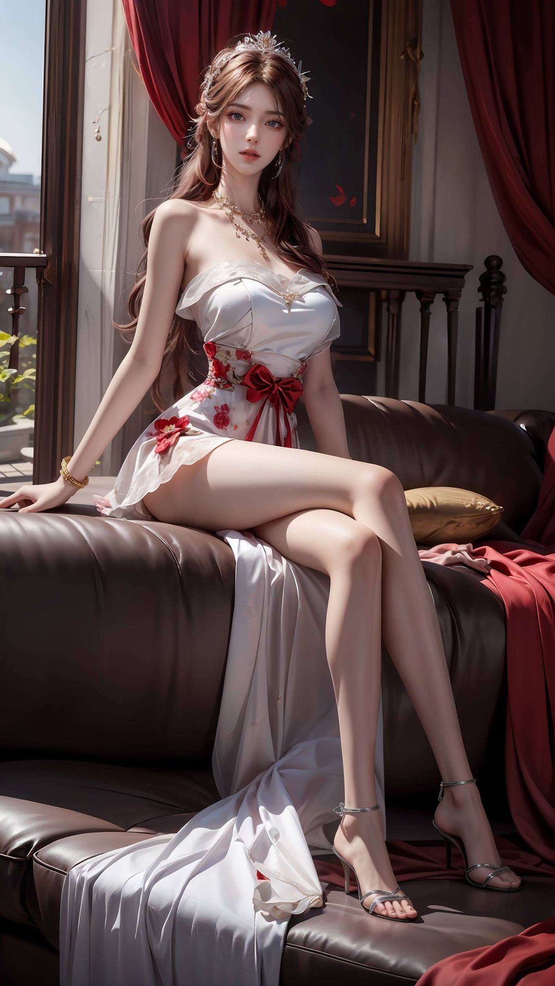 让你的手机瞬间变身国漫美女的私人画廊每一个细节都精致得令人惊叹