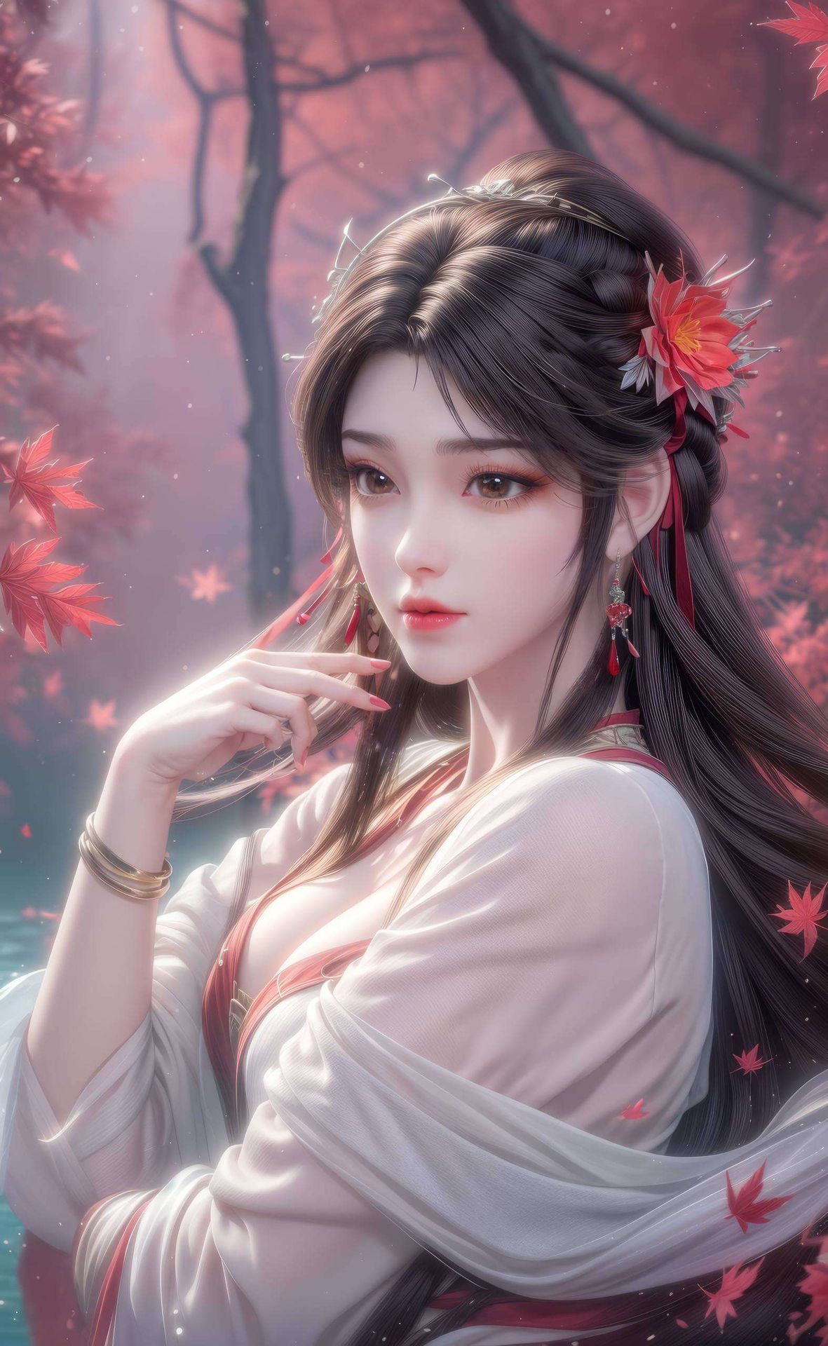 彰显个性与品味她眼中闪烁着智慧的光芒