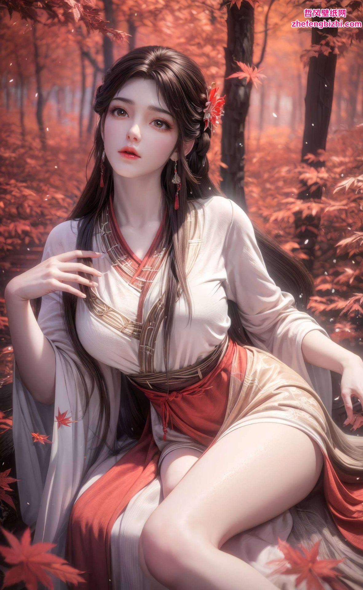 高清壁纸新上线！国漫女神火灵儿细腻描绘每一丝情感波动