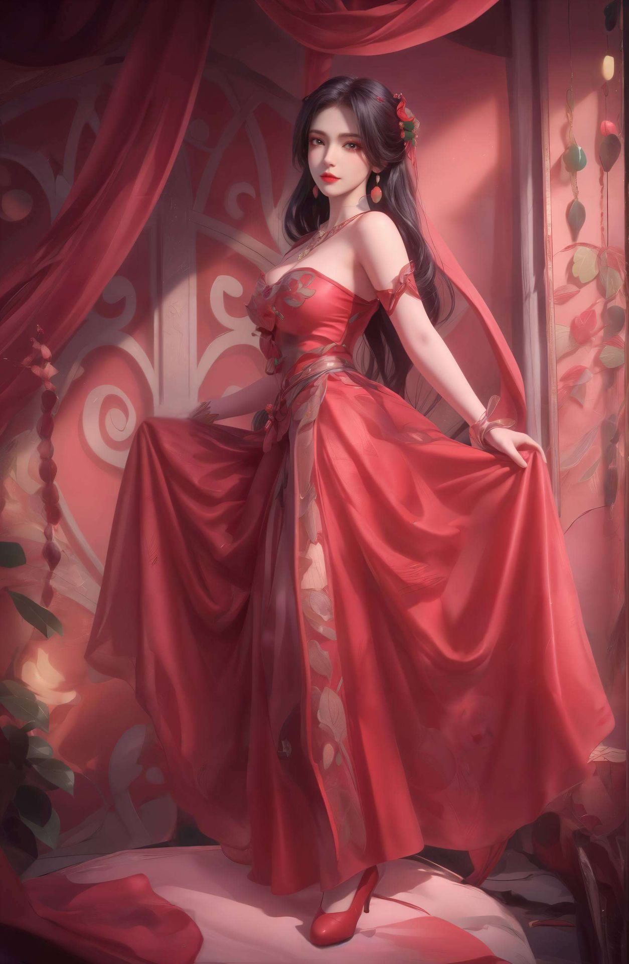 让微笑的力量陪伴你的每一天精选AI绘画人物微笑素材