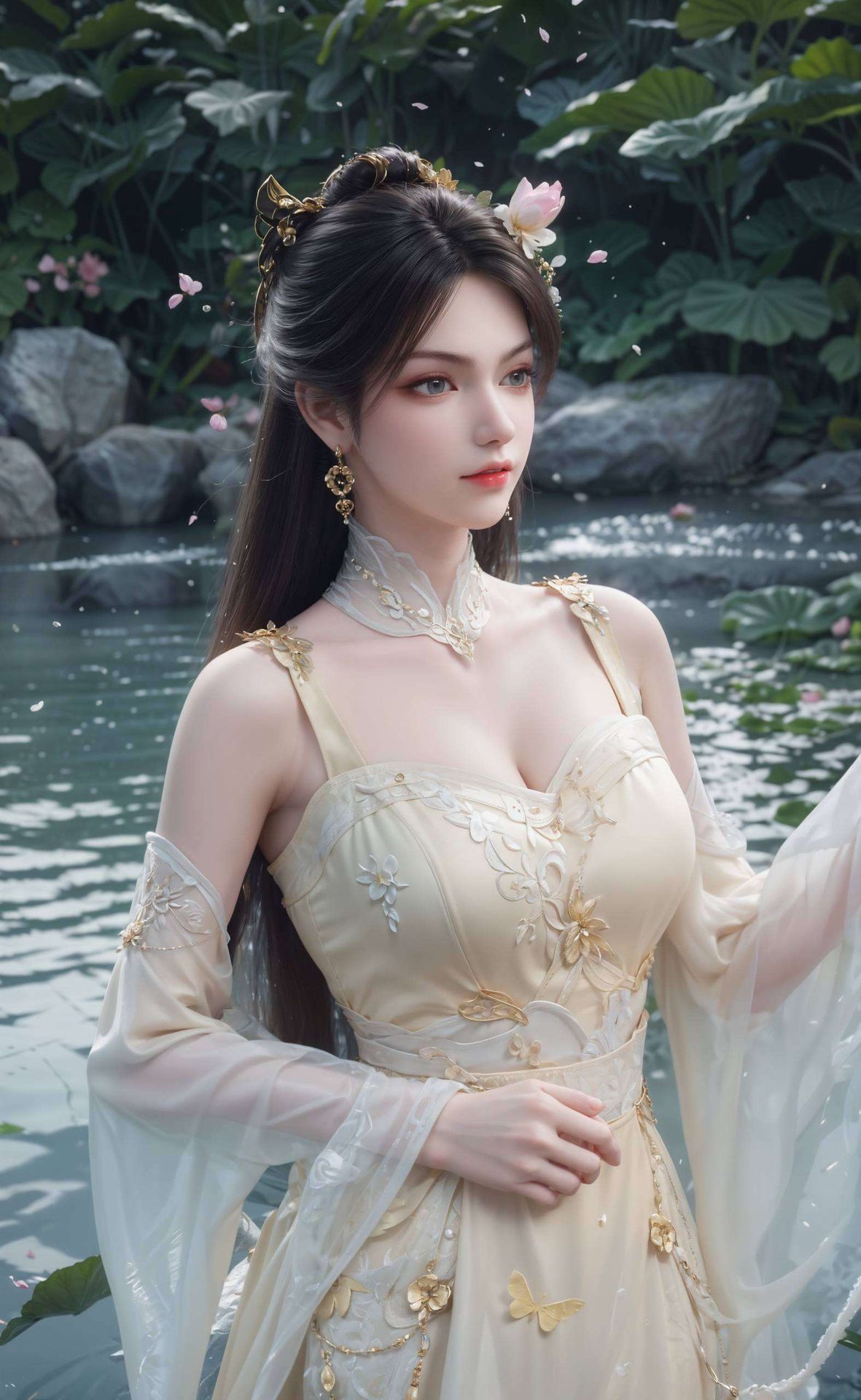 国漫美女的细腻笔触与二次元灵魂的碰撞以完美高清波普艺术风格呈现