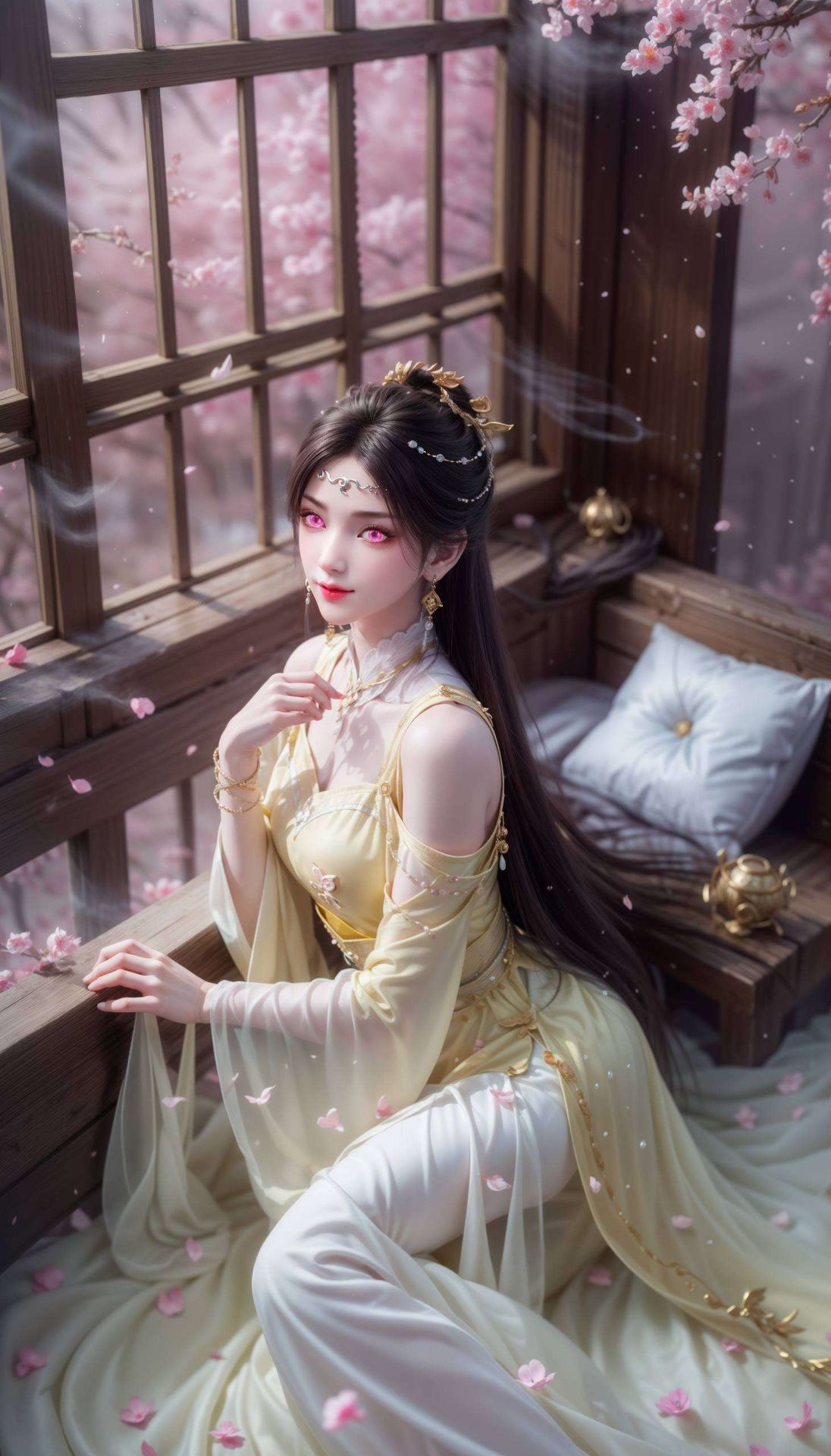 感受科技与艺术的完美融合金瓶儿穿梭在赛博朋克的未来都市