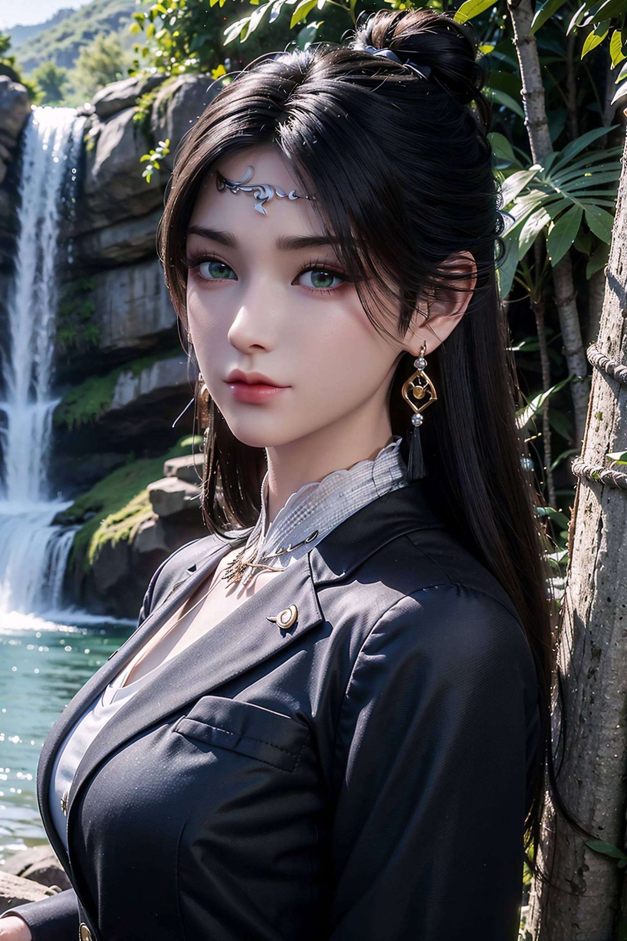 金瓶儿的美绚烂而耀眼