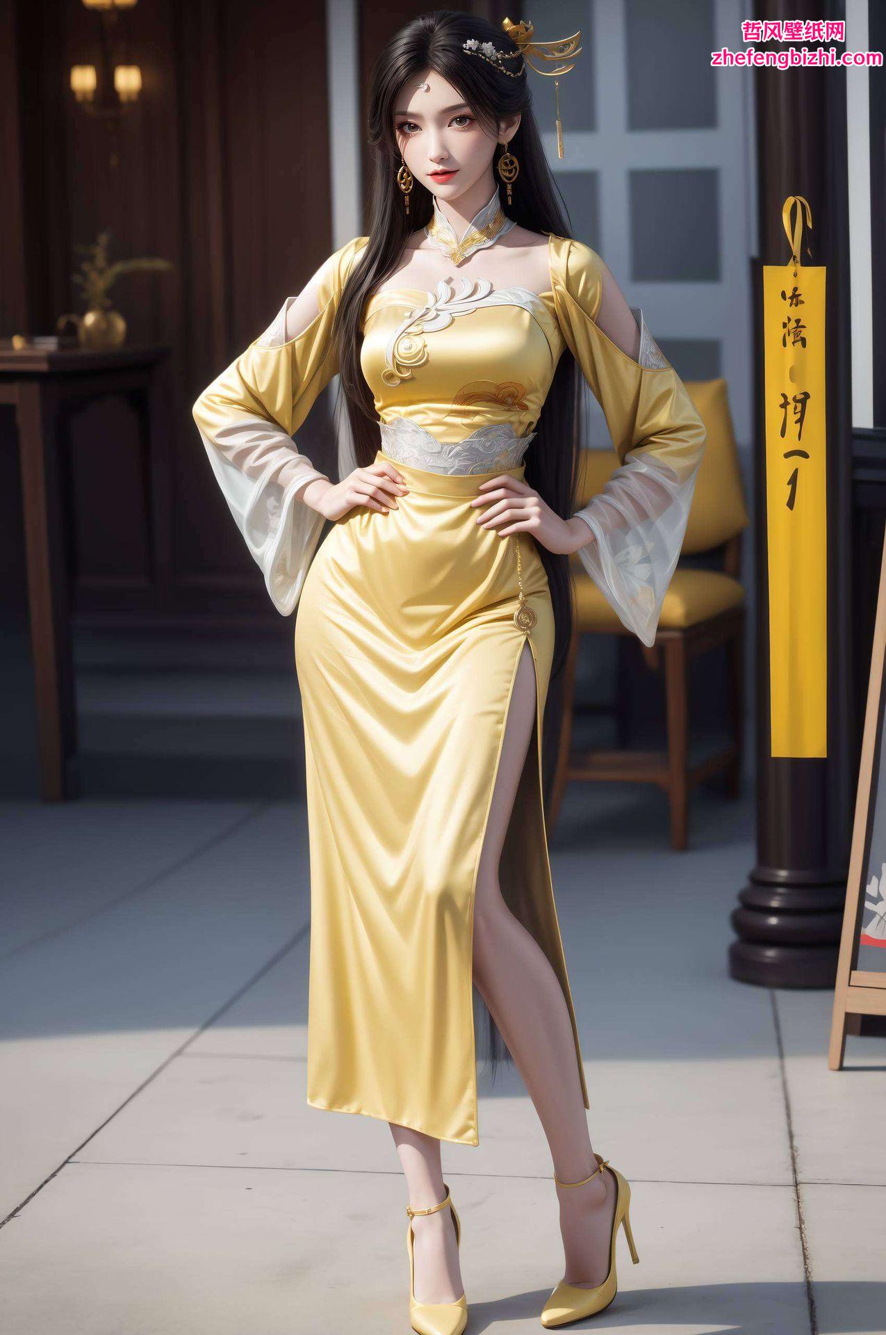 为你的手机增添一抹可爱的风采让她成为你每日不可或缺的国漫女神陪伴