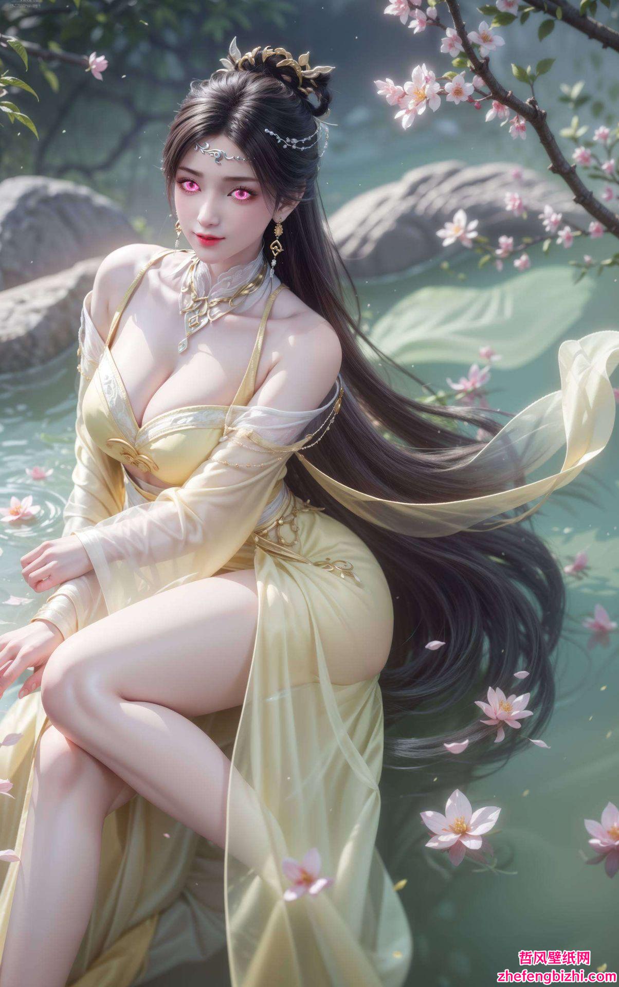 为你的安卓手机带来一抹清新的古典风情金瓶儿轻拂罗裙