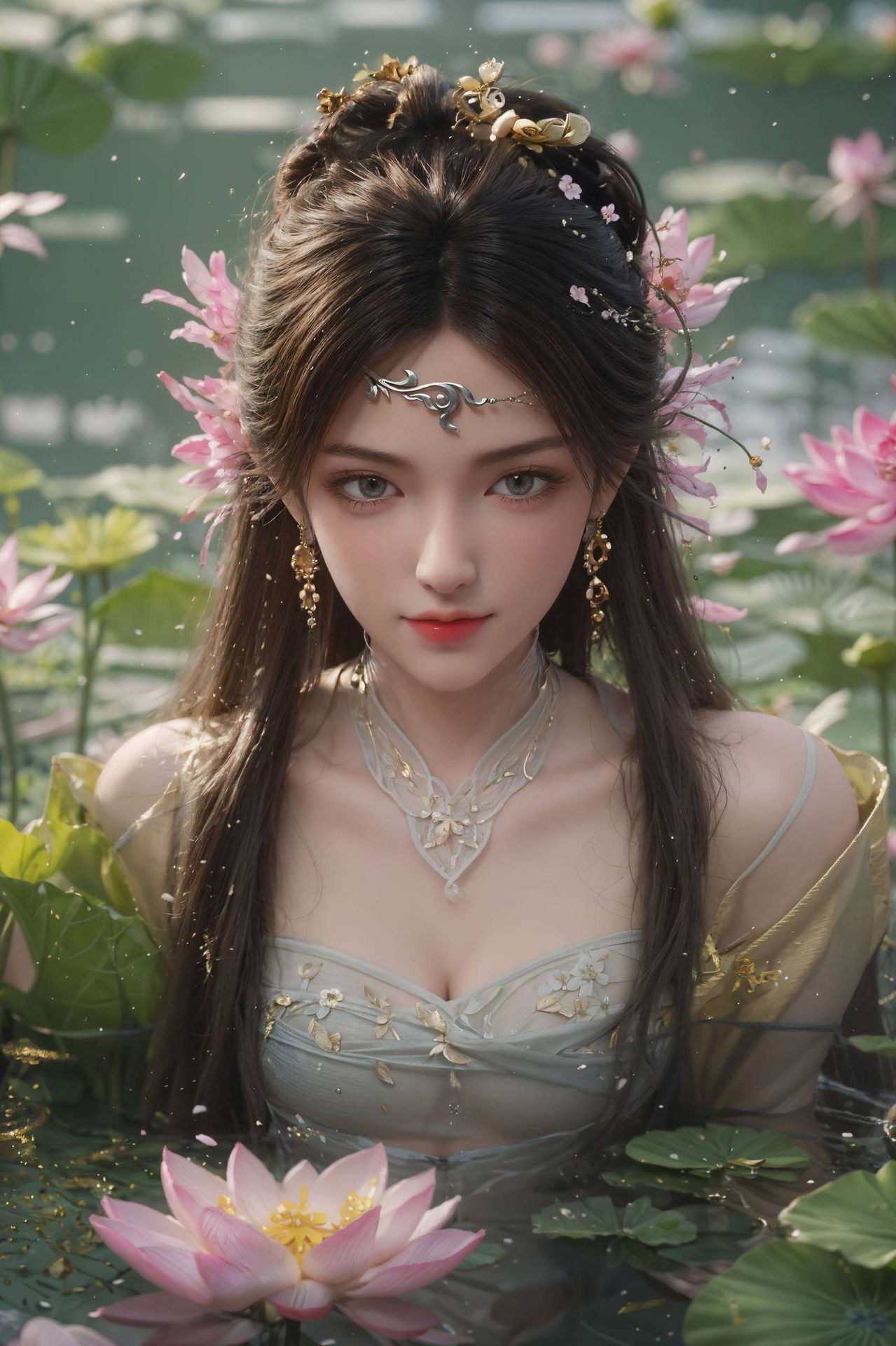 宛如置身动漫世界让金瓶儿的美态尽显