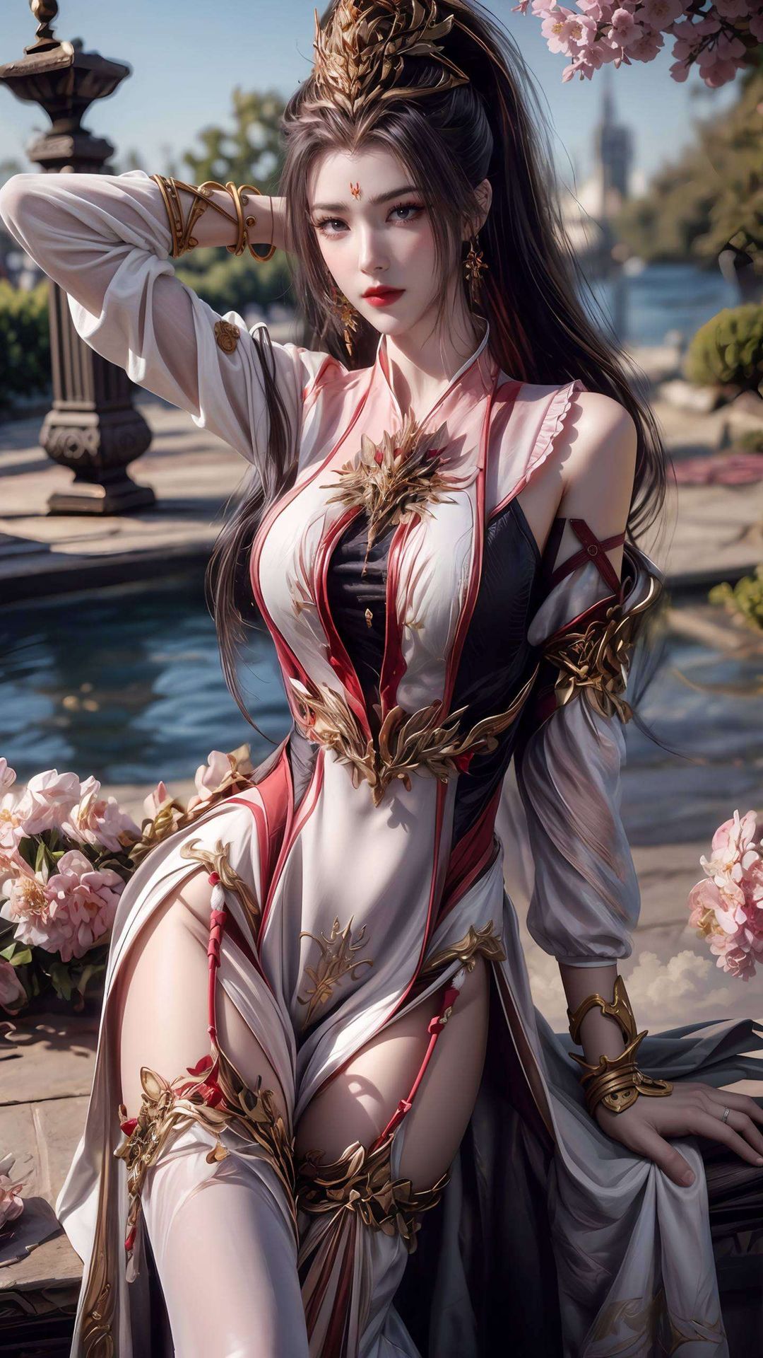 这幅4K高清横屏壁纸在国漫的世界里