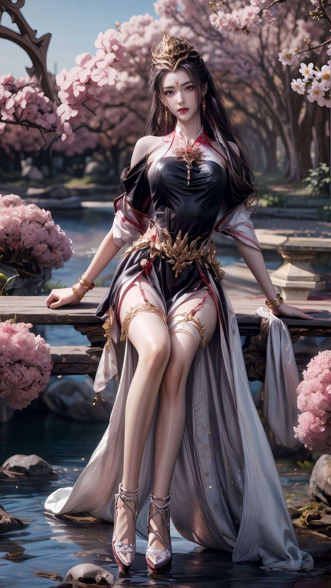 将带给你视觉盛宴邂逅AI女神酒玖师叔！这款震撼的4K超高清艺术壁纸