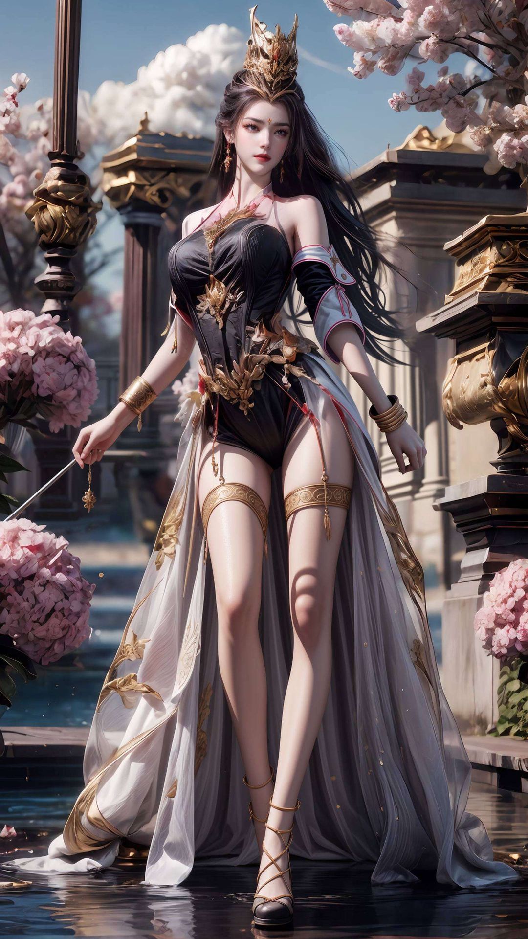 感受师叔的飘逸风采白底酒玖师叔立体壁纸