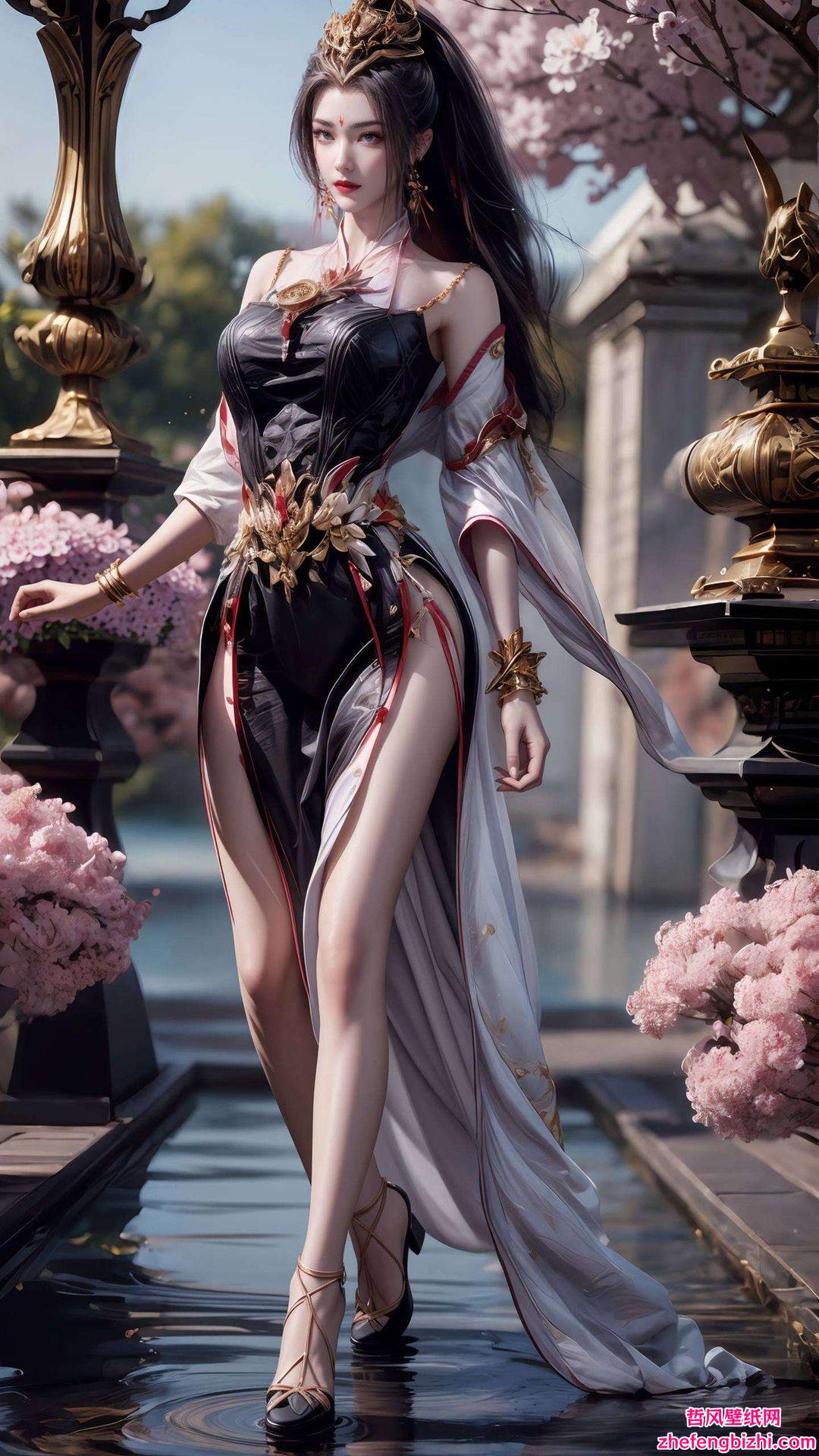 让你的电脑瞬间变身国漫女神画廊国漫美女中的璀璨明珠