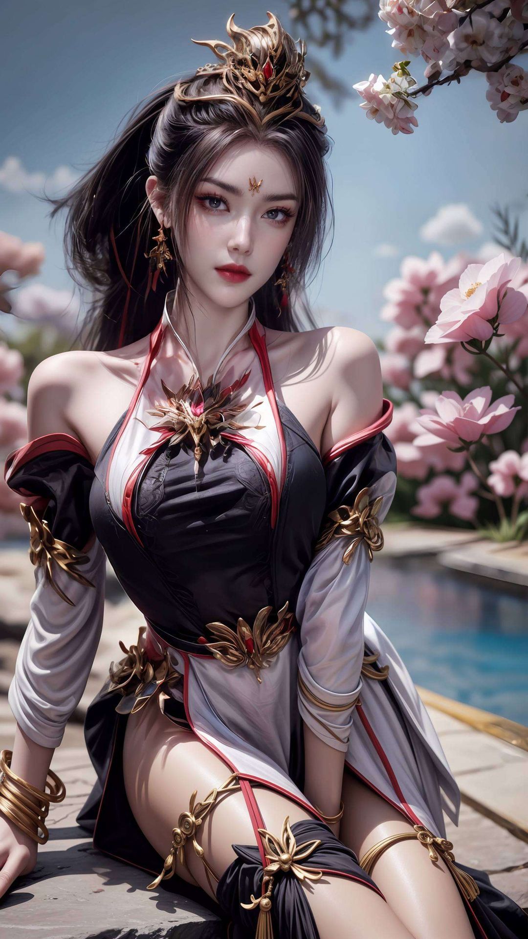 将她的优雅风华完美呈现这位国漫中的绝世美女