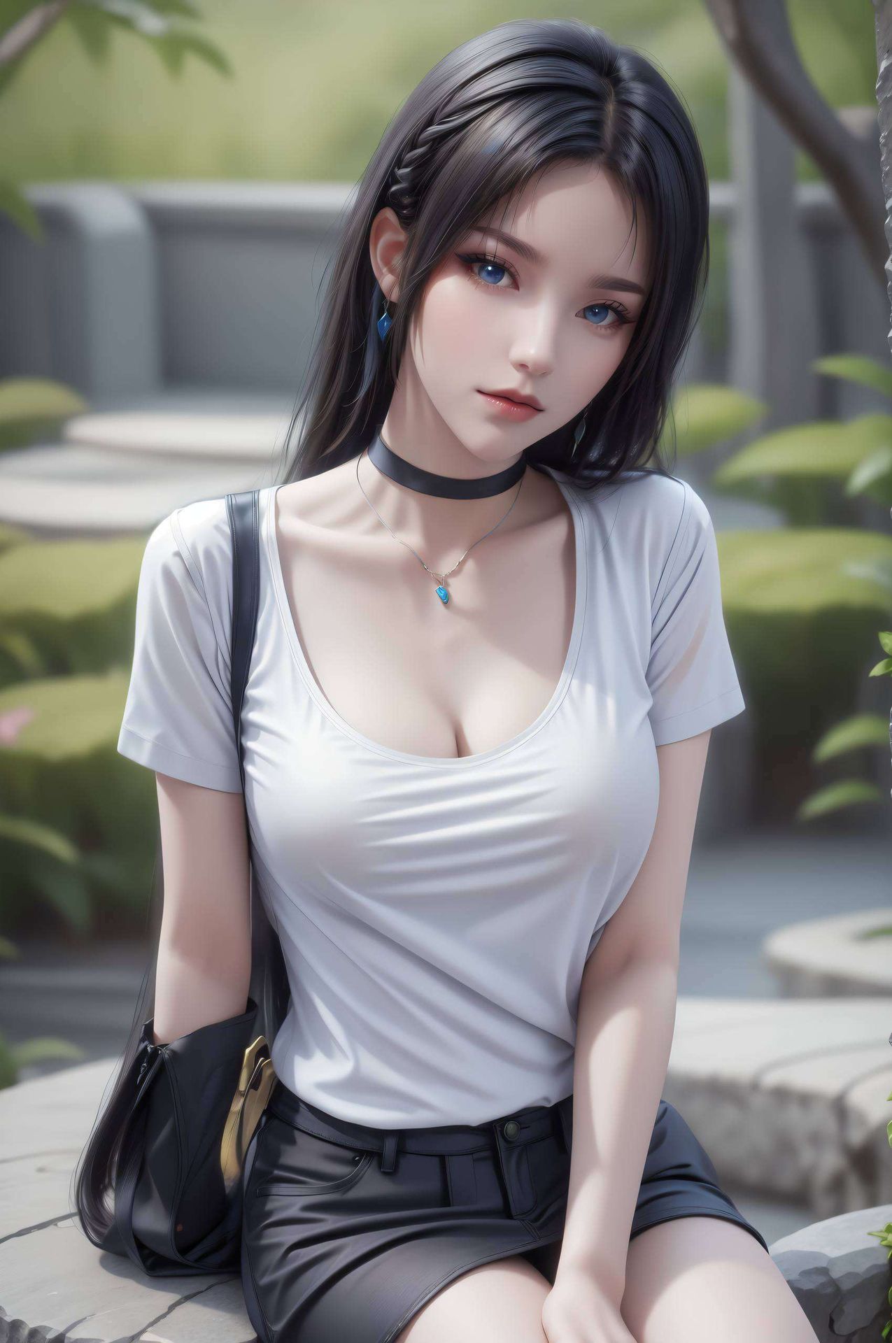 在这绚丽的九幽雀人形动态壁纸中伴随着晨曦的微光