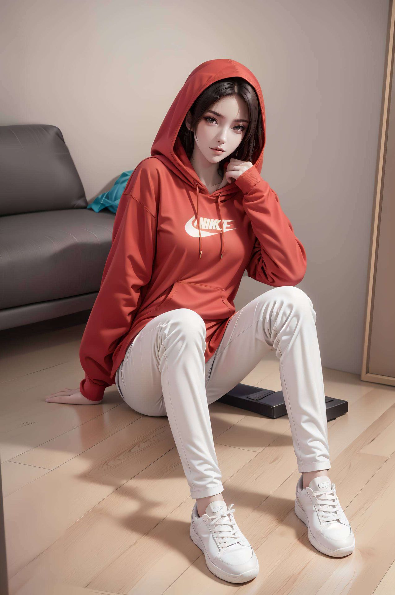 这款超清晰纹理的PC古风漫画壁纸穿梭于古典雅韵与现代科技的交织