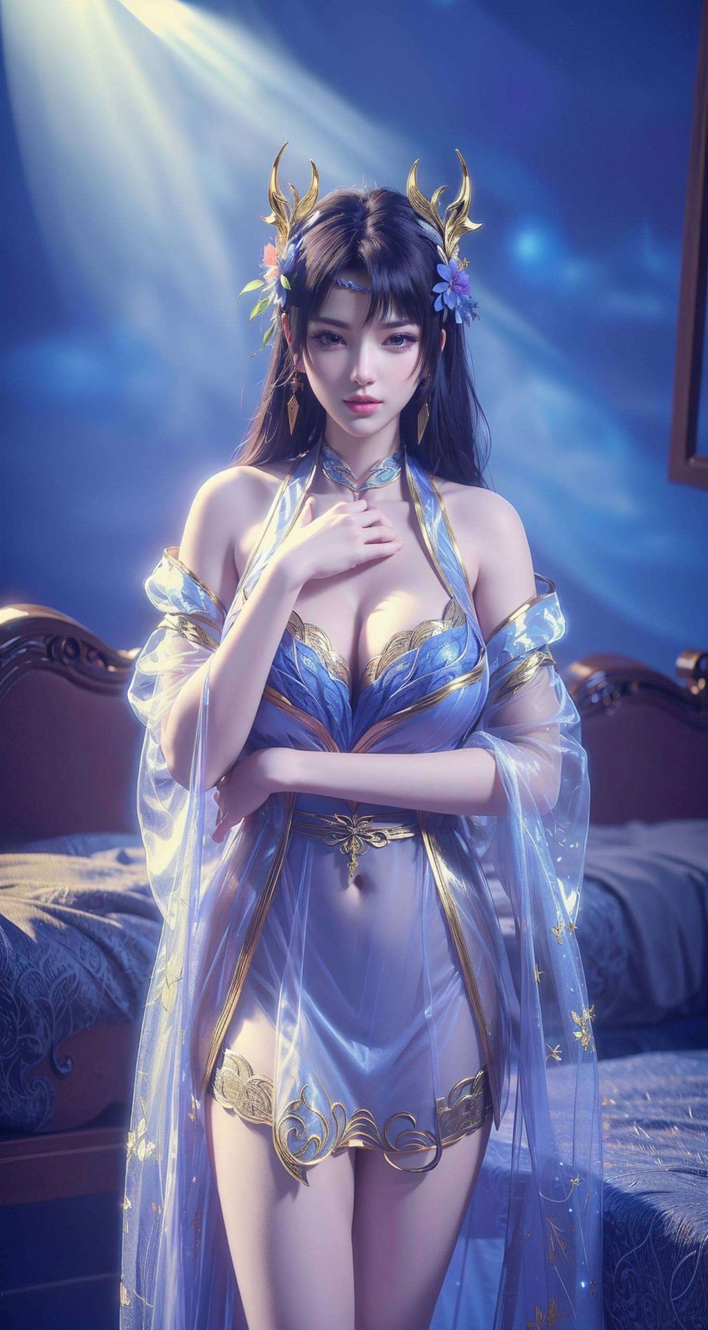 让你的屏幕瞬间焕发魅力！大长腿的可爱形象带你领略国漫之美