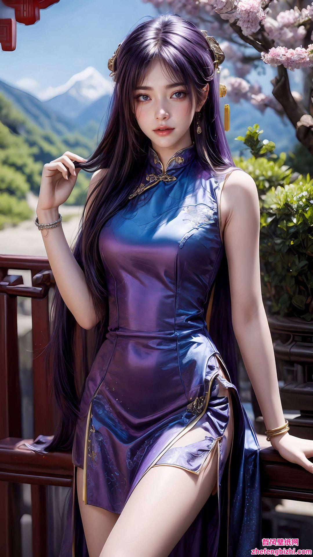 国漫中的绝世美女姬紫月