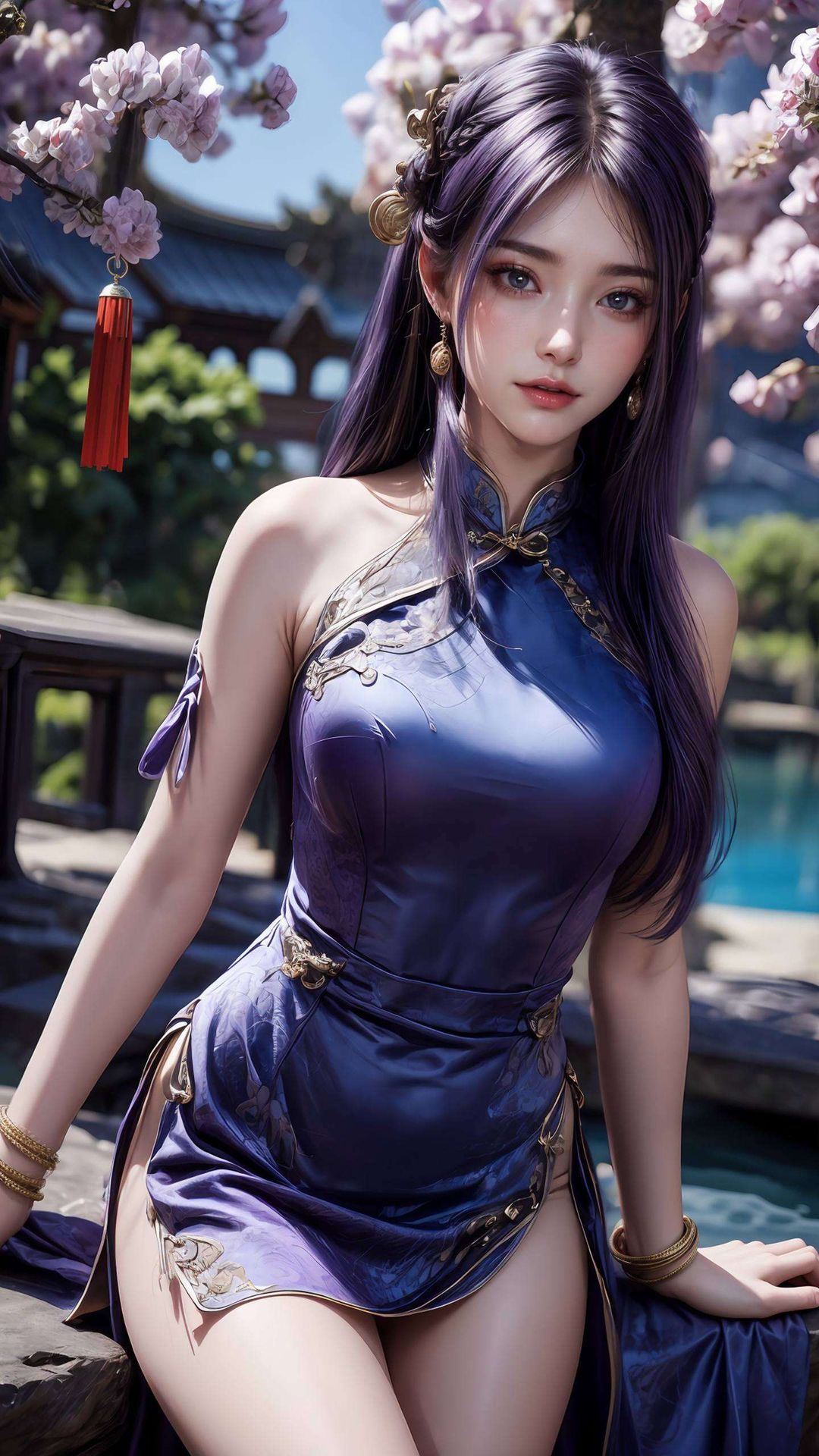 每一次凝视都让人心生向往【桌面国漫女神】姬紫月