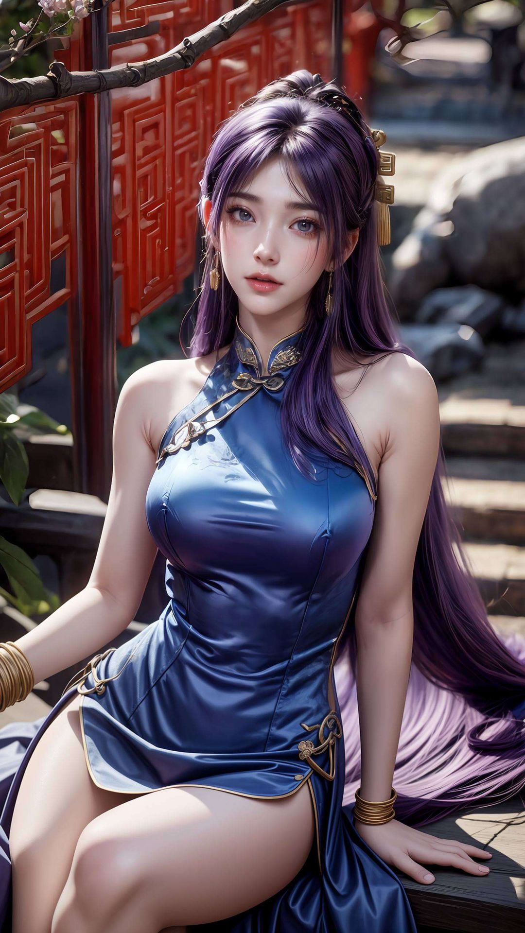 姬紫月壁纸超清为你打造1920x1080现代PC专属视觉盛宴