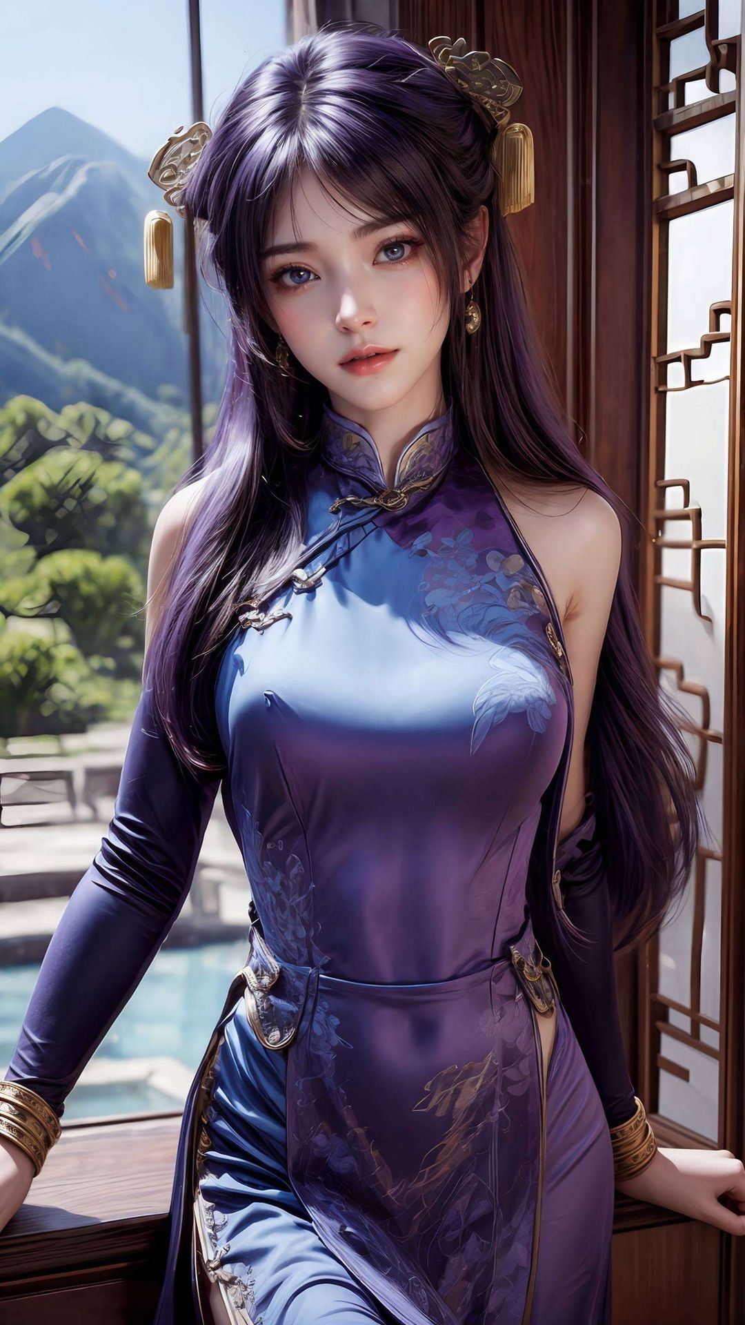 仿佛凝聚了国漫的灵气棋盘格的设计更是让国漫美女的柔美与力量并存