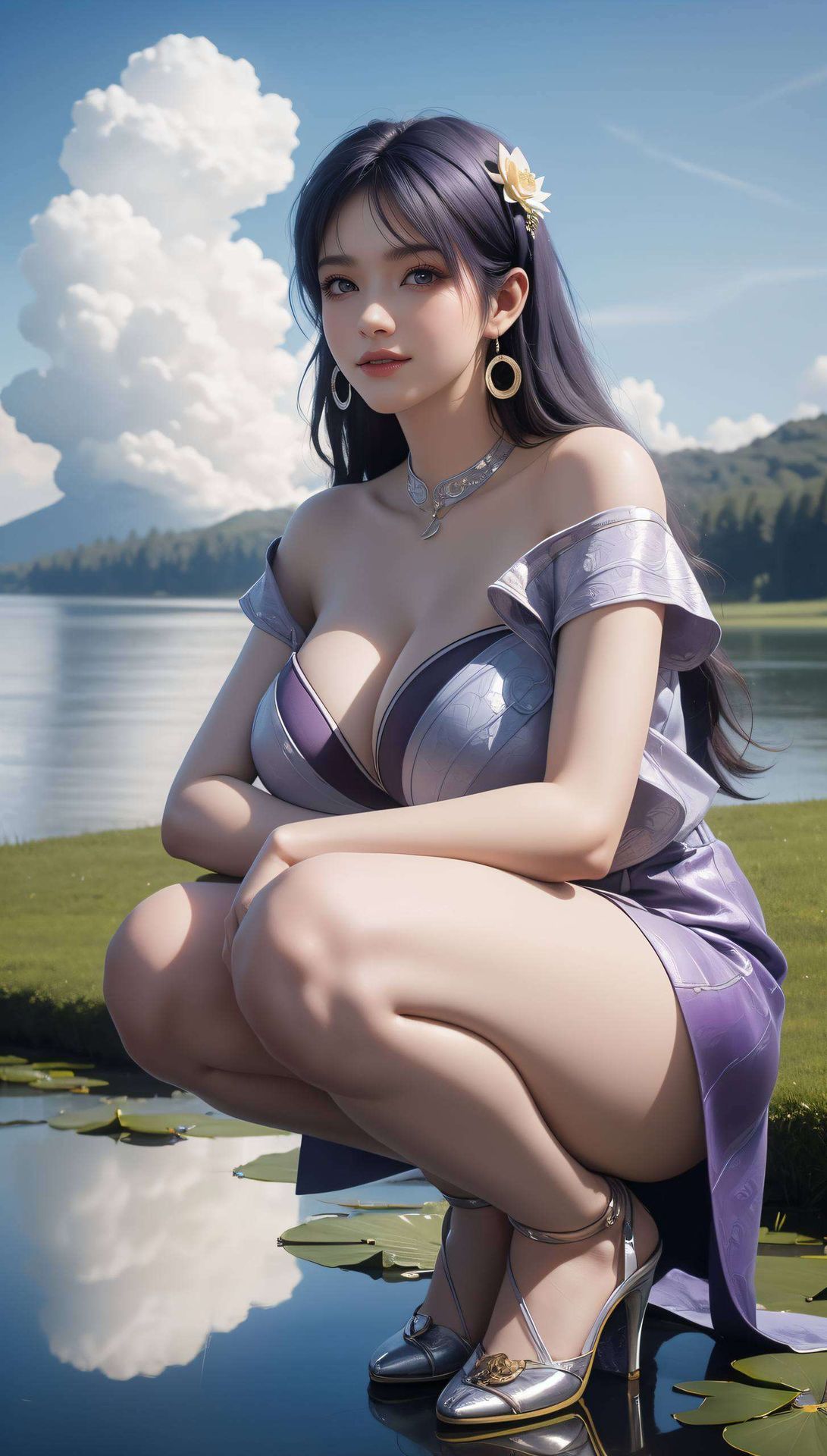 姬紫月的美如同一朵凄美的花朵这不仅是国漫的精粹