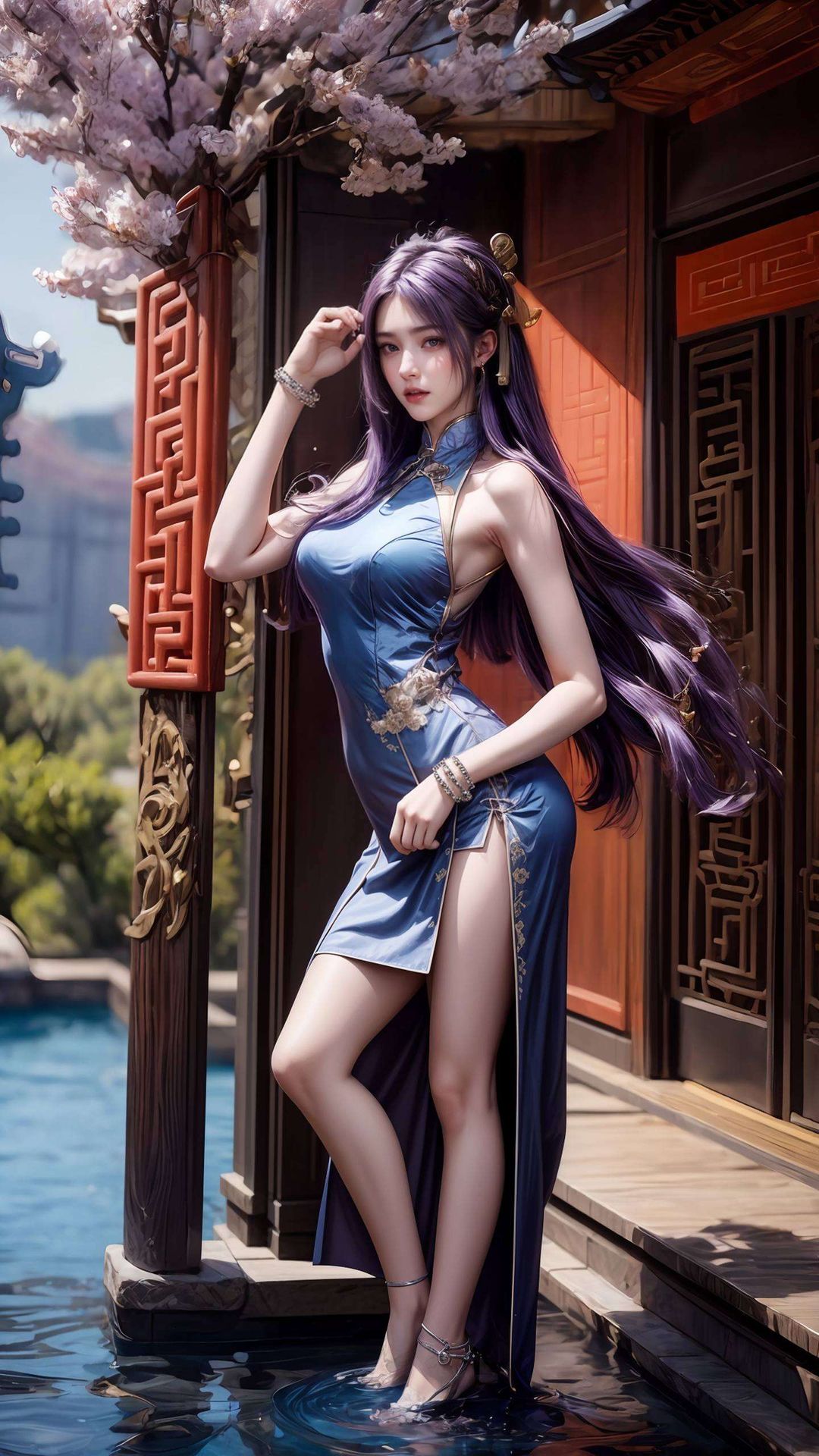 让姬紫月的魅力时刻相伴将她的婉约风姿完美呈现