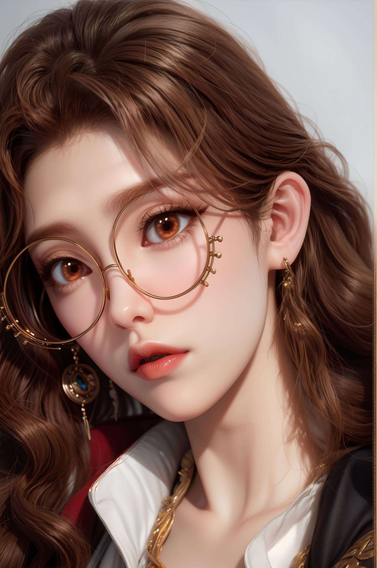 橘子姐壁纸美图大全高清呈现全屏AI绘画