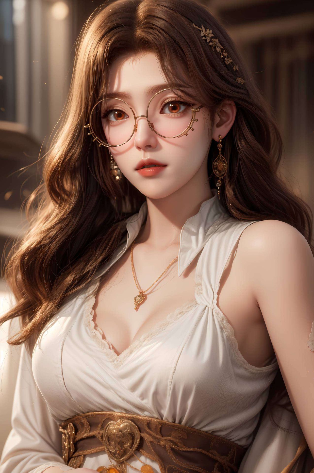 精致壁纸呈现波西米亚风情的橘子姐