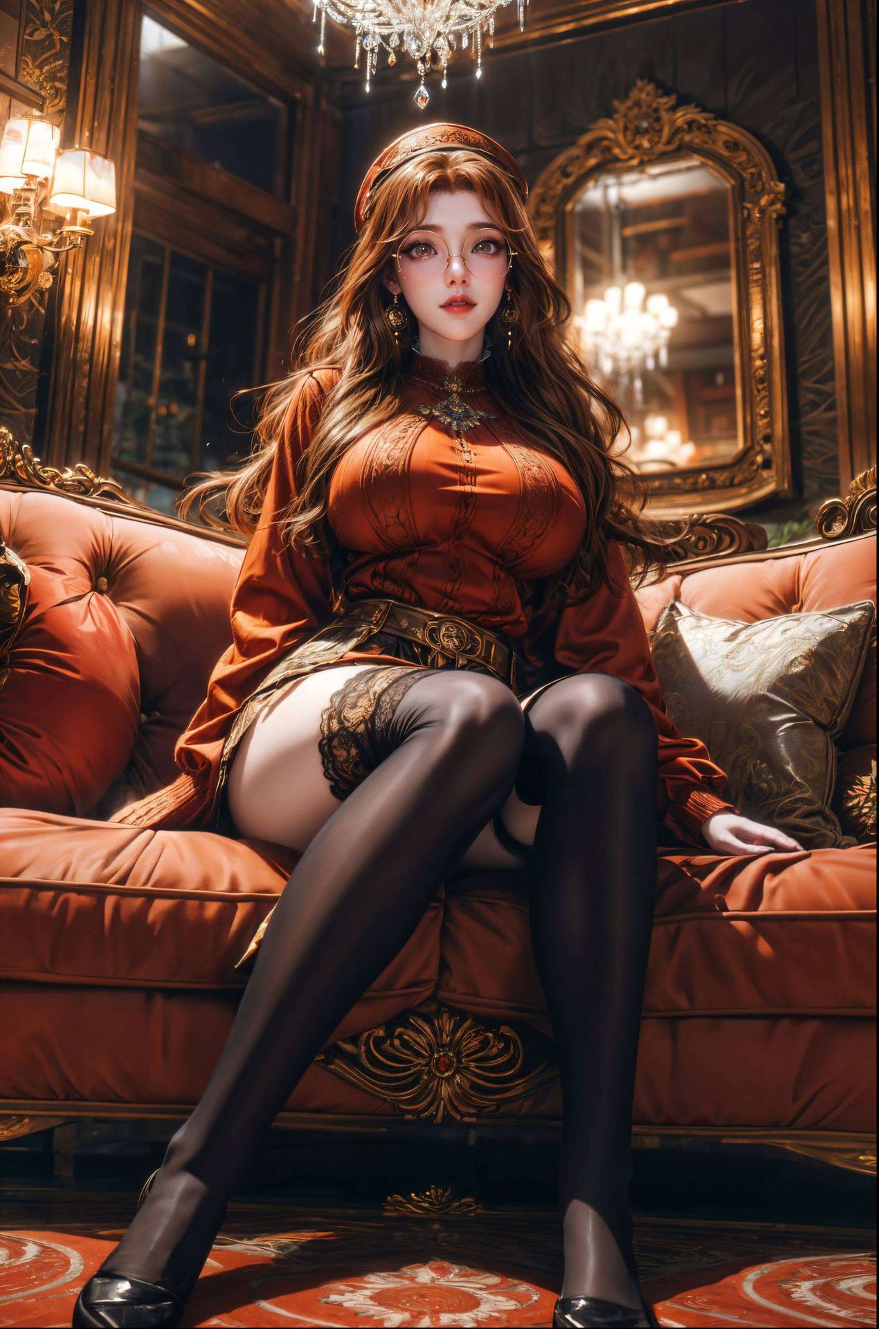 这款【AI国漫女生极简壁纸2K高清桌面背景】轻松愉悦你的心情