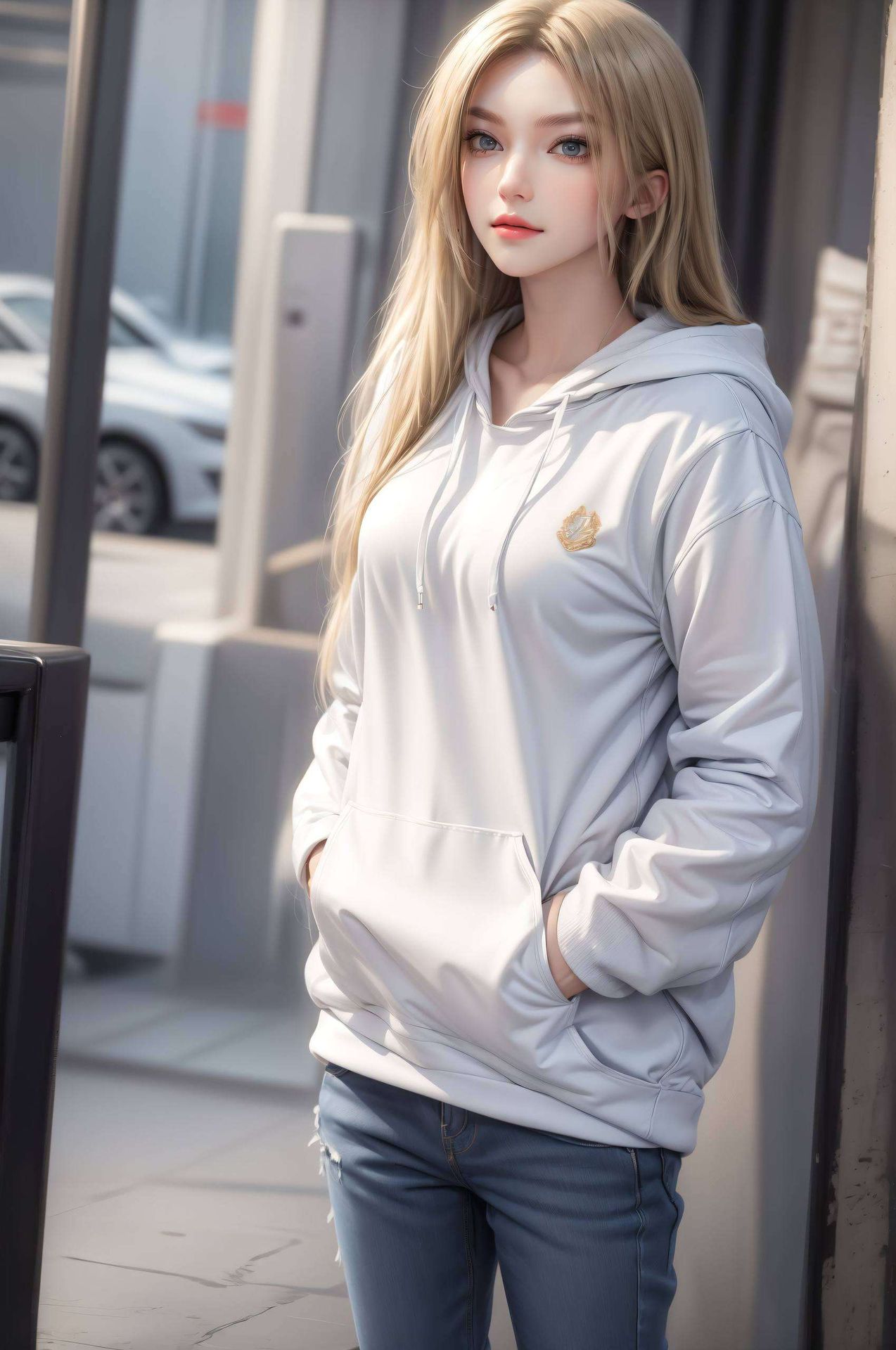 让每一天的工作与学习都充满活力！复古电脑风国漫美女