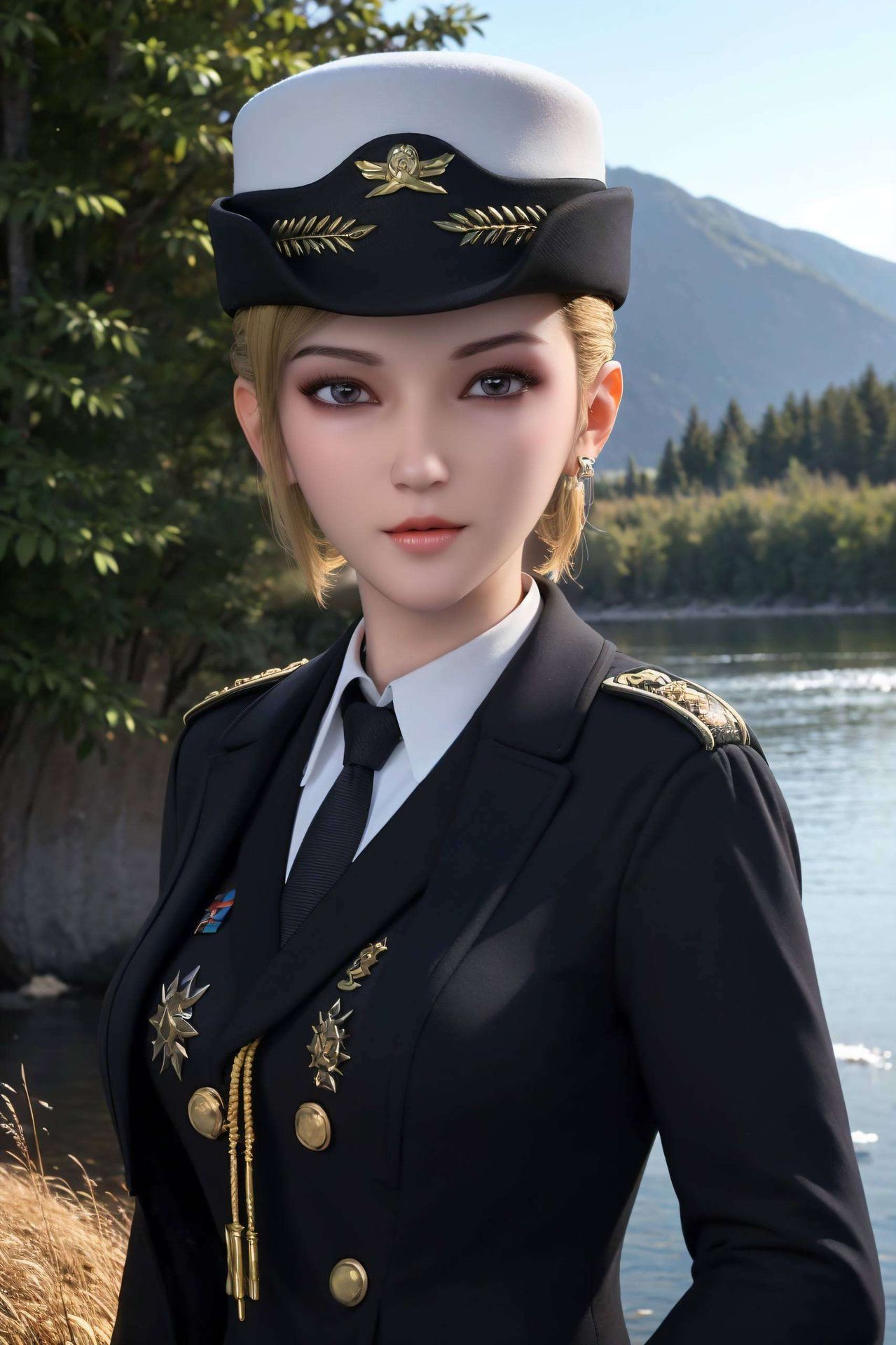 让桌面瞬间焕发活力特别为大家带来了雄兵连怜风的全身壁纸图片