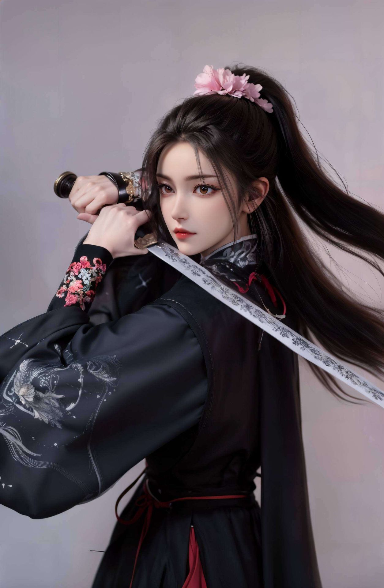 为你的电子世界增添一抹古典韵味美女动漫角色李寒衣的高清壁纸