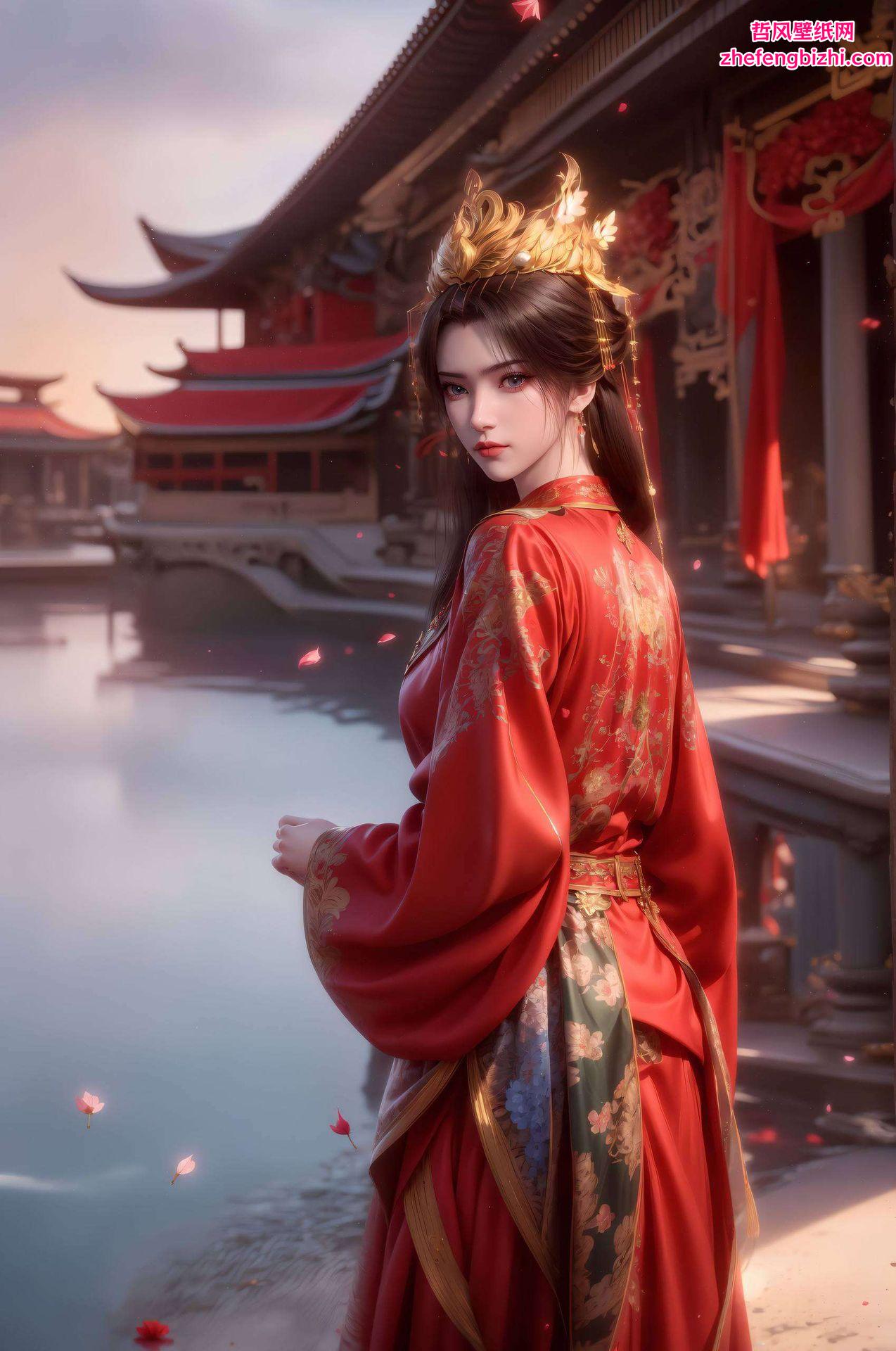 以4K超清画质捕捉了国漫女神的唯美风采细腻的线条、鲜明的色彩