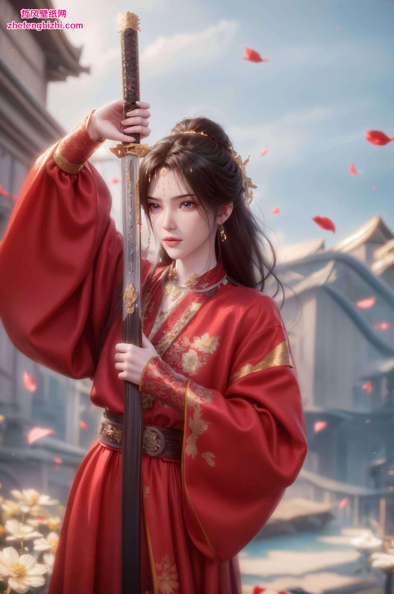 以仙逆中的李慕婉为原型每一帧都如动画般细腻生动