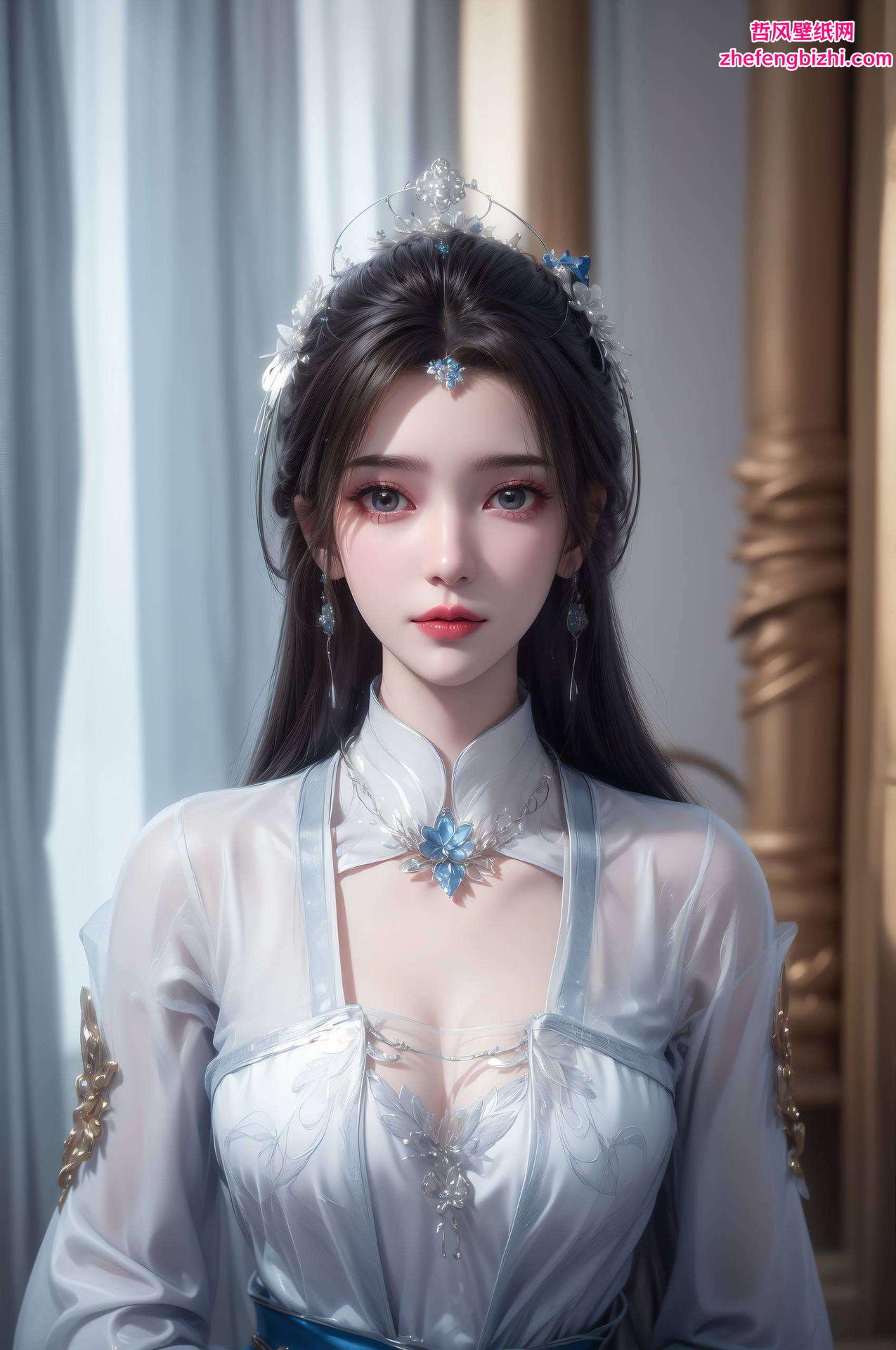 王林与李慕婉的高清壁纸欣赏国漫之美