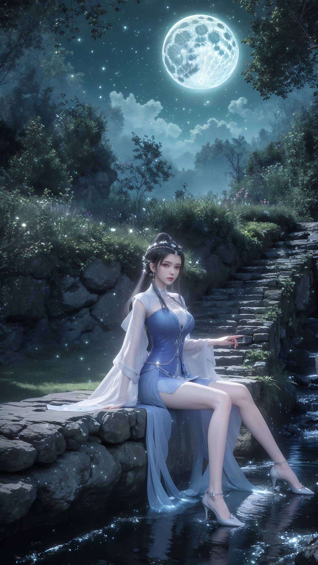 李慕婉壁纸新图高清：细腻笔触勾勒出的国漫美女每一帧都如油画般养眼